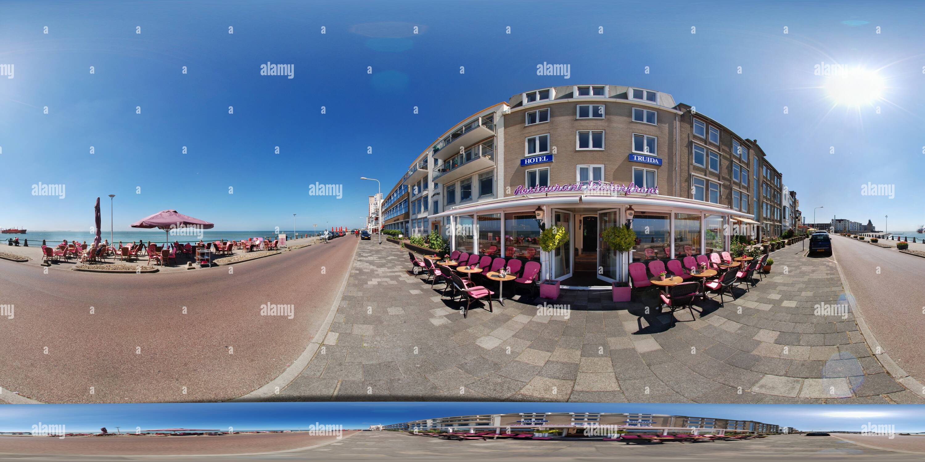 Visualizzazione panoramica a 360 gradi di Vlissingen Boulevard Bankert