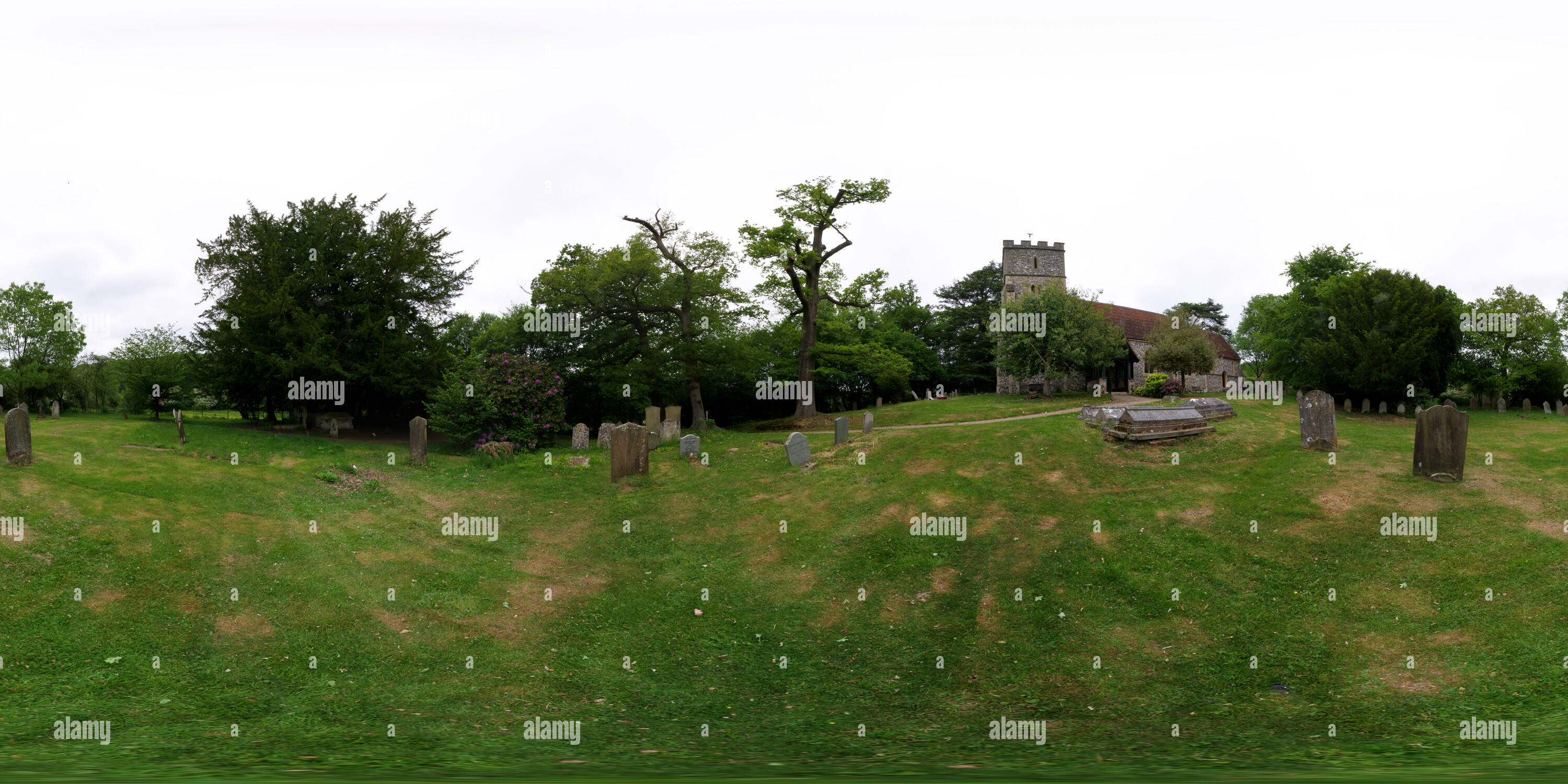 Visualizzazione panoramica a 360 gradi di Chiesa parrocchiale di Santa Maria Vergine, Hedgerley