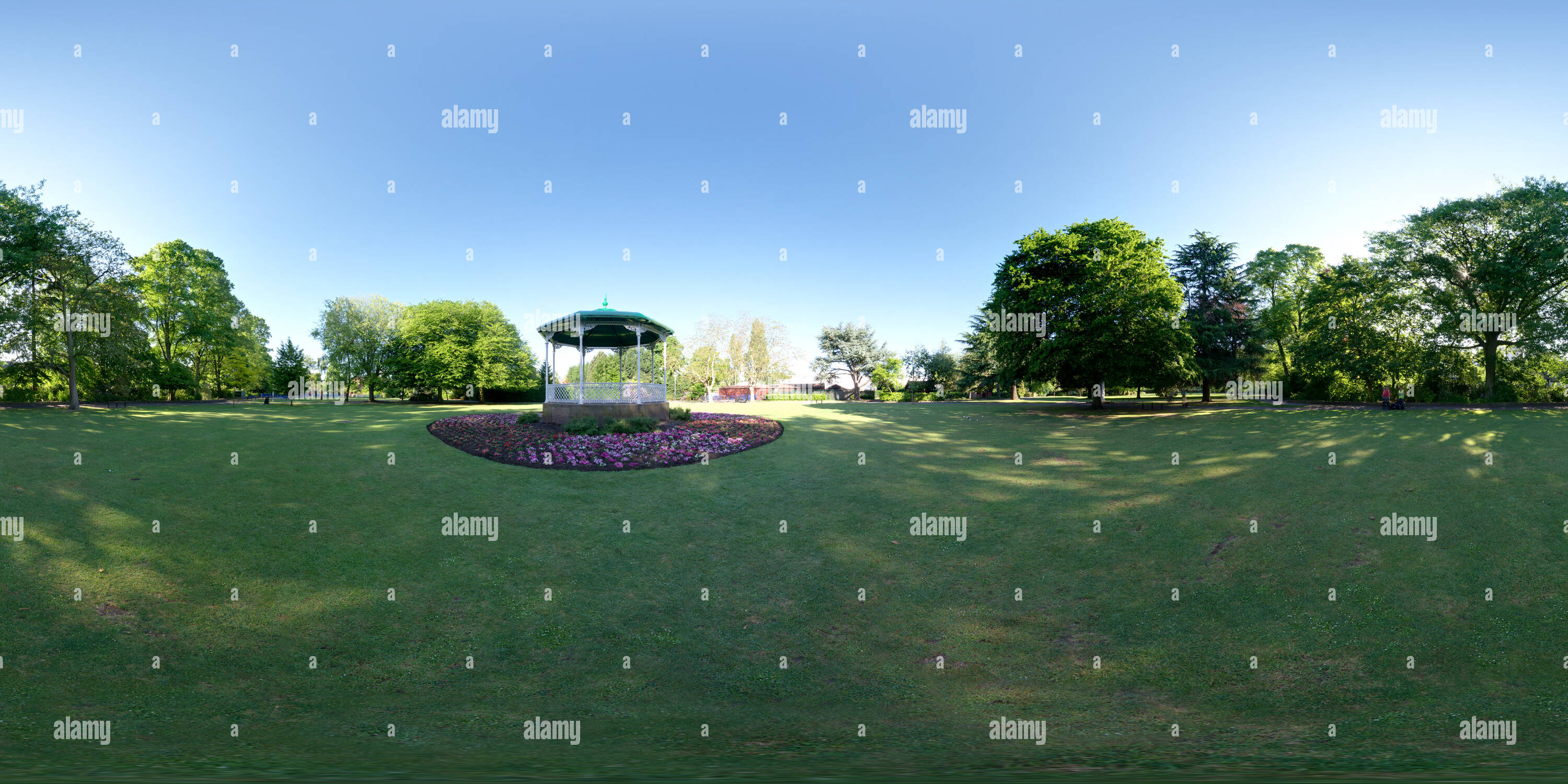 Visualizzazione panoramica a 360 gradi di Parco Fassnidge bandstand