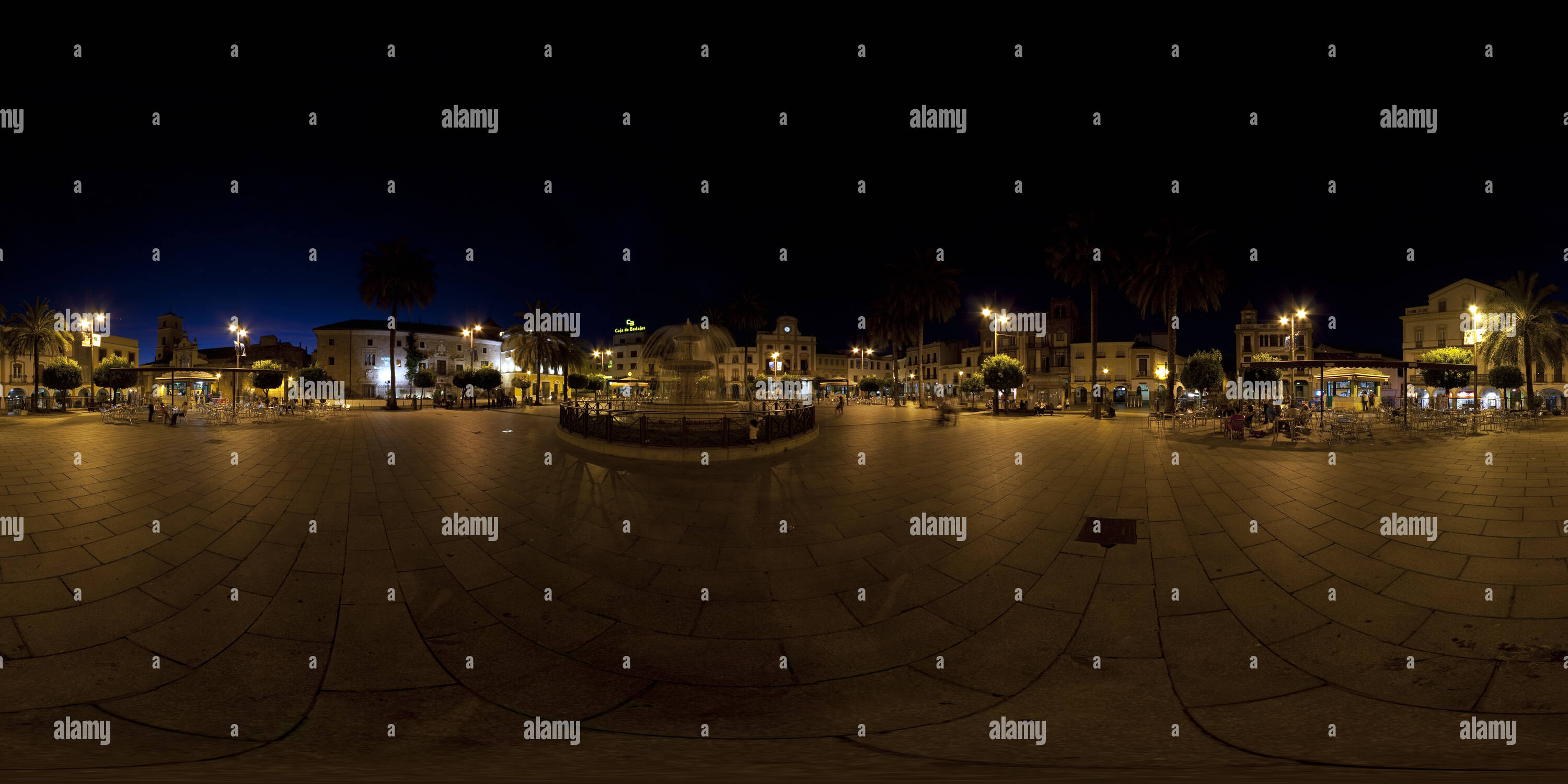 Visualizzazione panoramica a 360 gradi di Square Merida Spagna