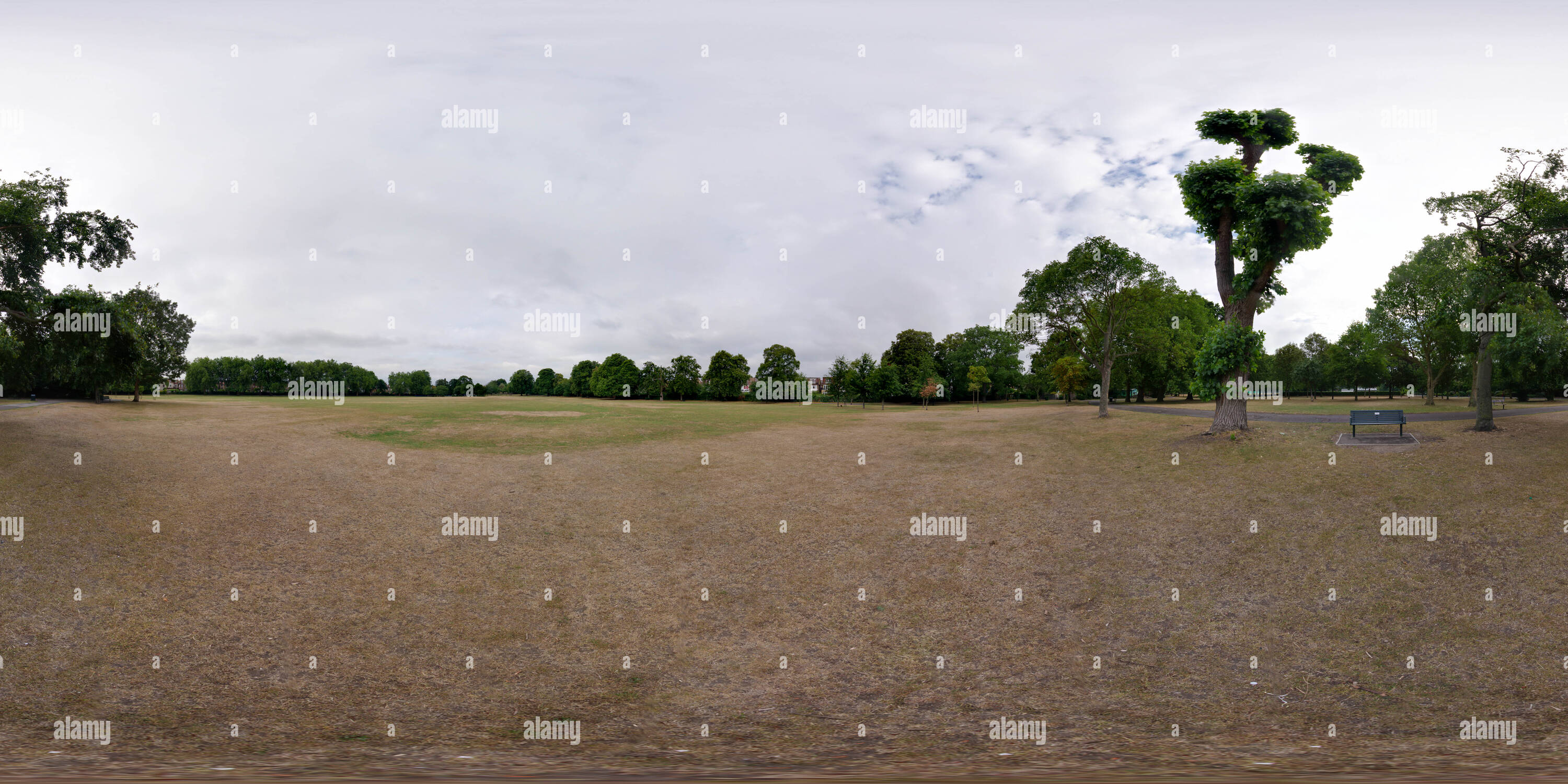 Visualizzazione panoramica a 360 gradi di Parco Lammas, Ealing