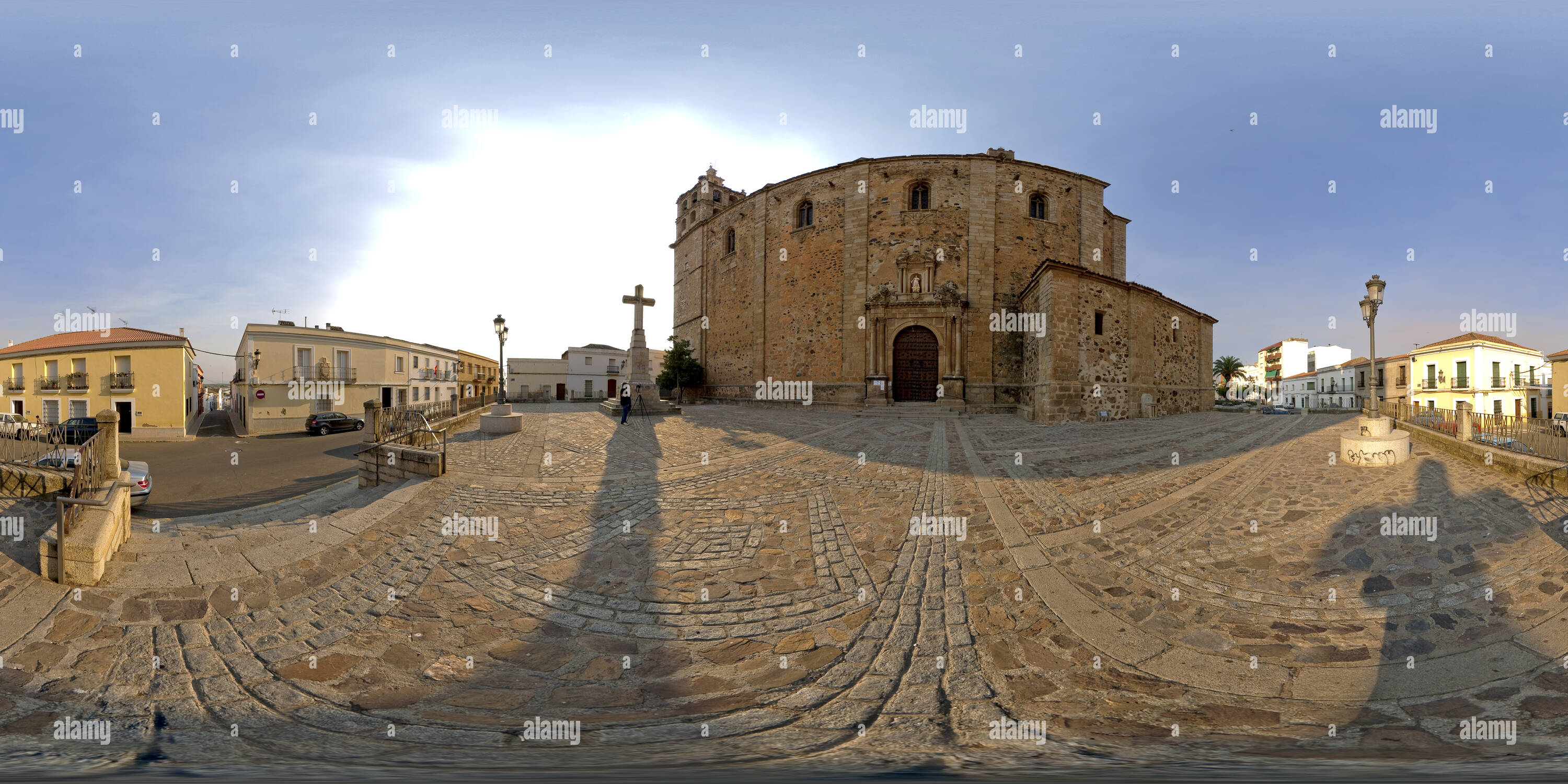 Visualizzazione panoramica a 360 gradi di Guareña, Atrio de Santa María