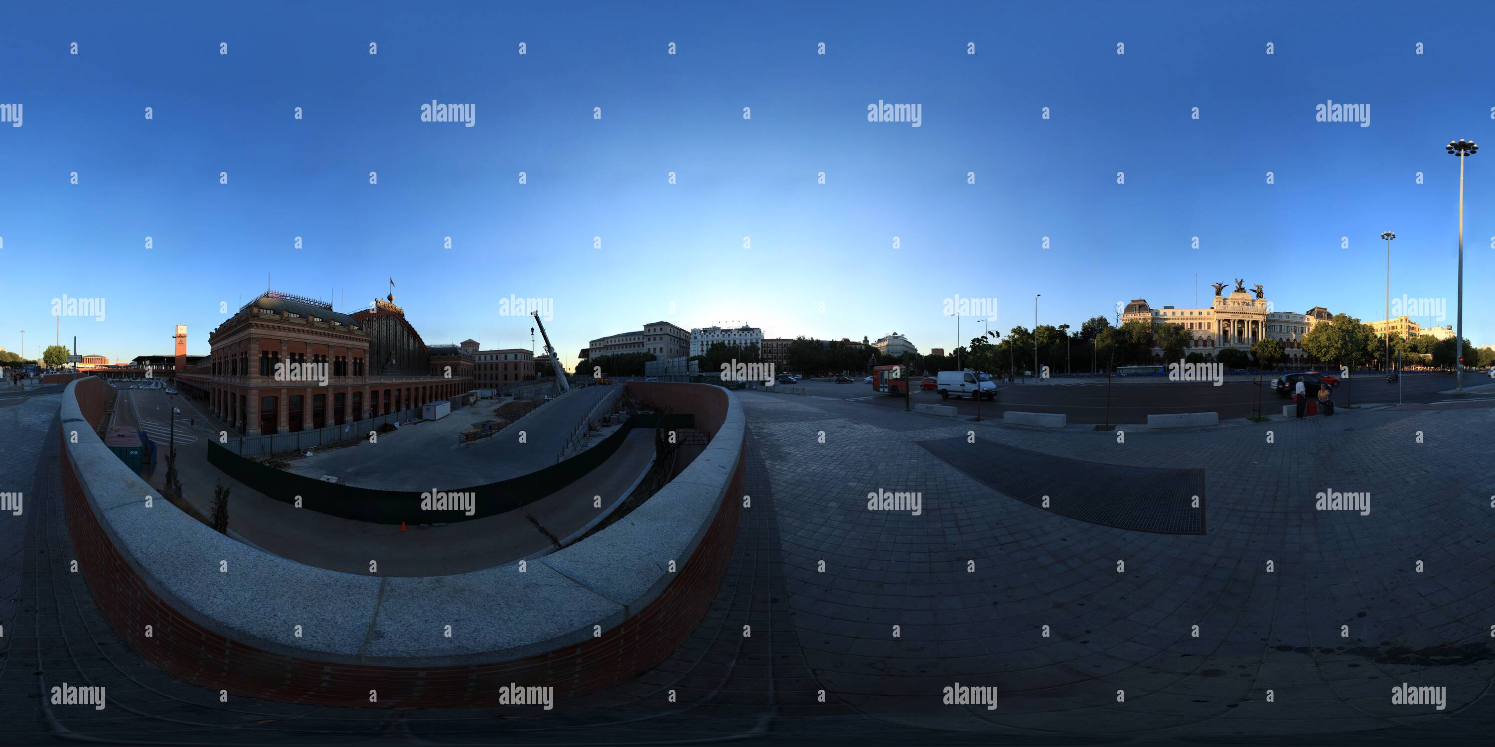 Visualizzazione panoramica a 360 gradi di Atocha