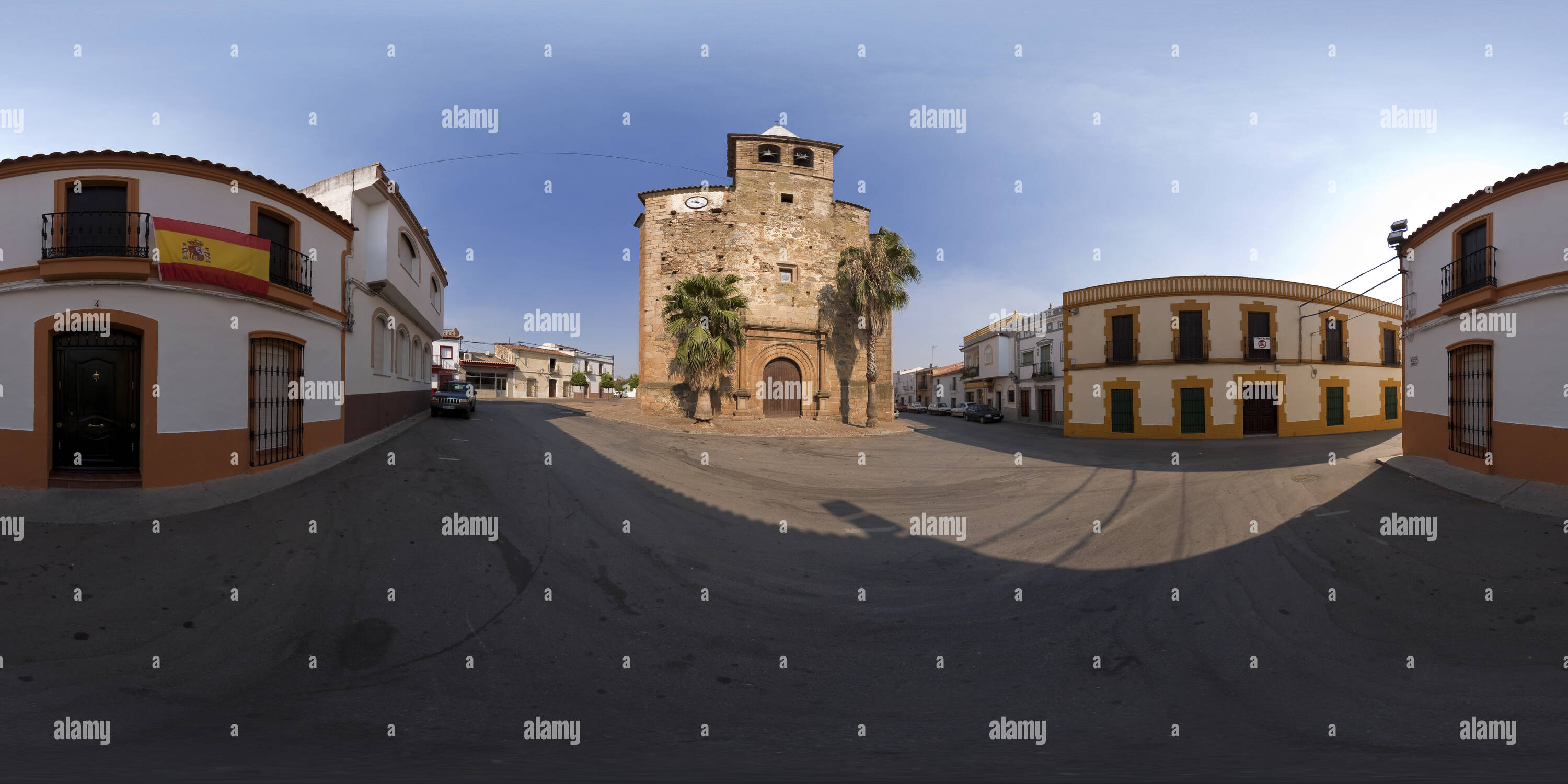 Visualizzazione panoramica a 360 gradi di Valverde de Merida