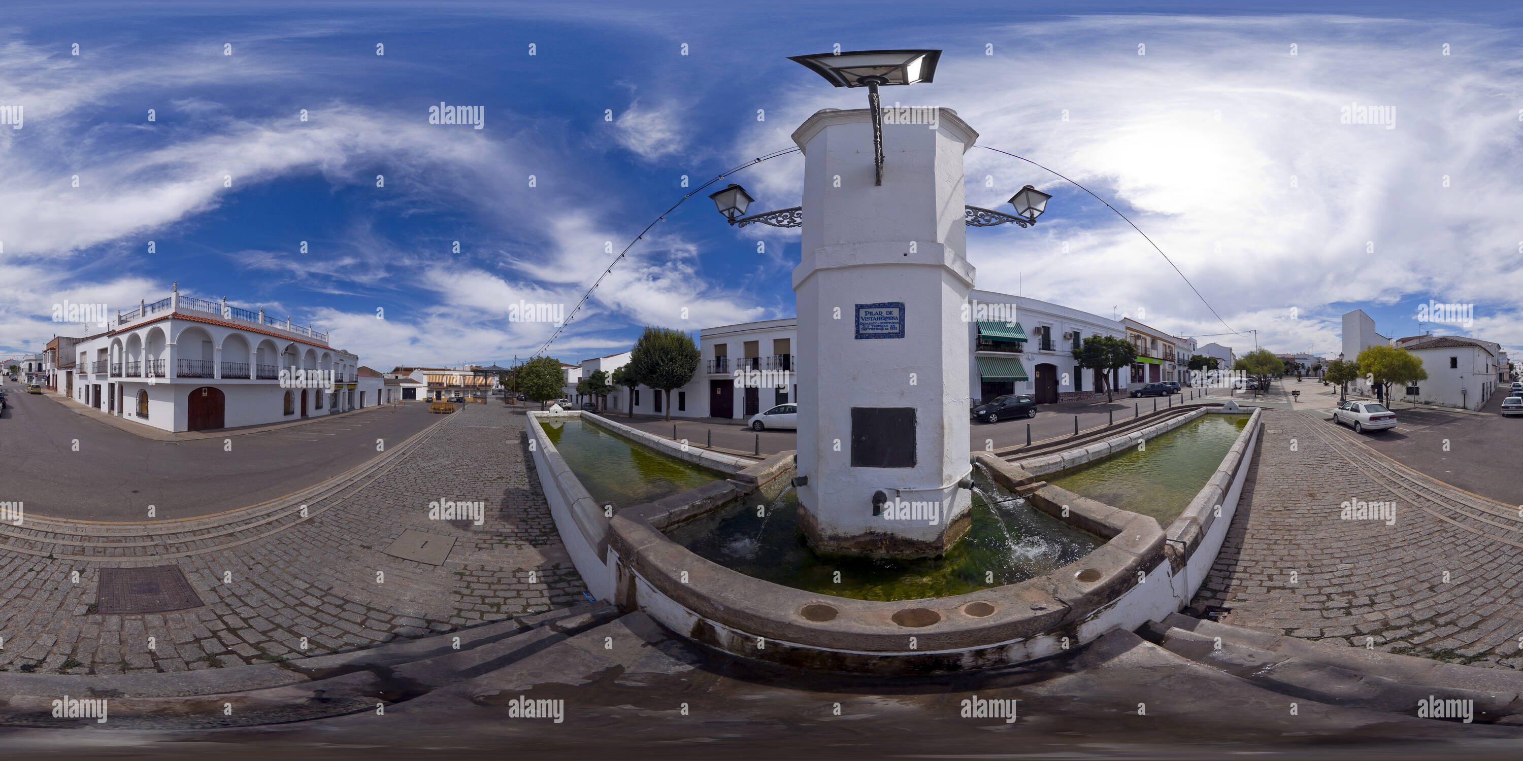 Visualizzazione panoramica a 360 gradi di Santos de Maimona, Pilar de Vistahermosa