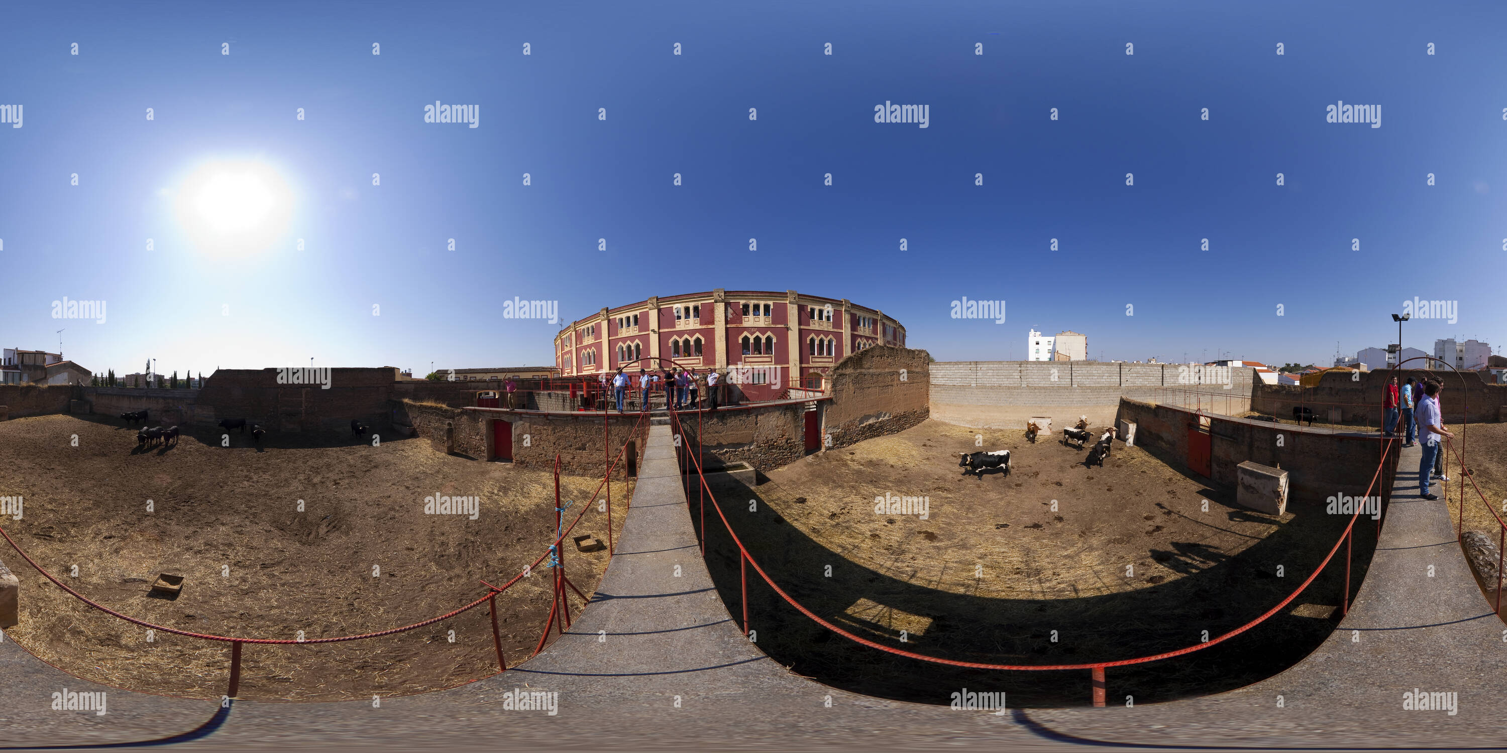 Visualizzazione panoramica a 360 gradi di Plaza de Toros de Mérida