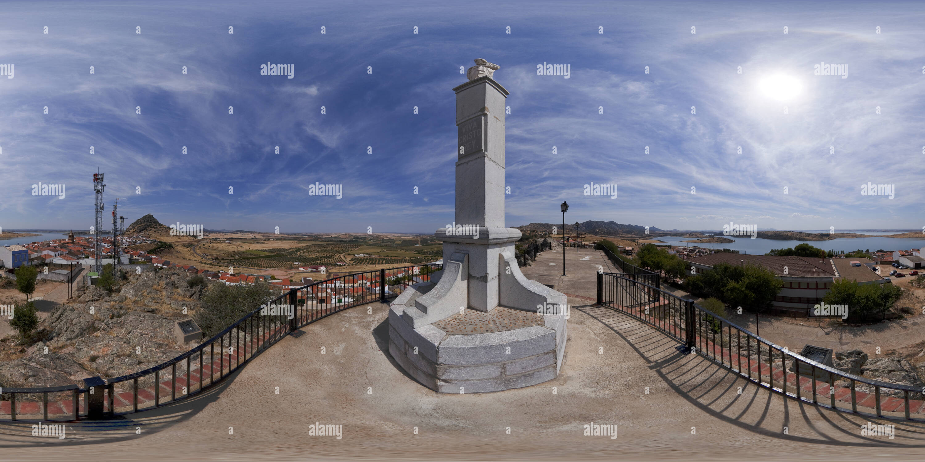 Visualizzazione panoramica a 360 gradi di A Alange