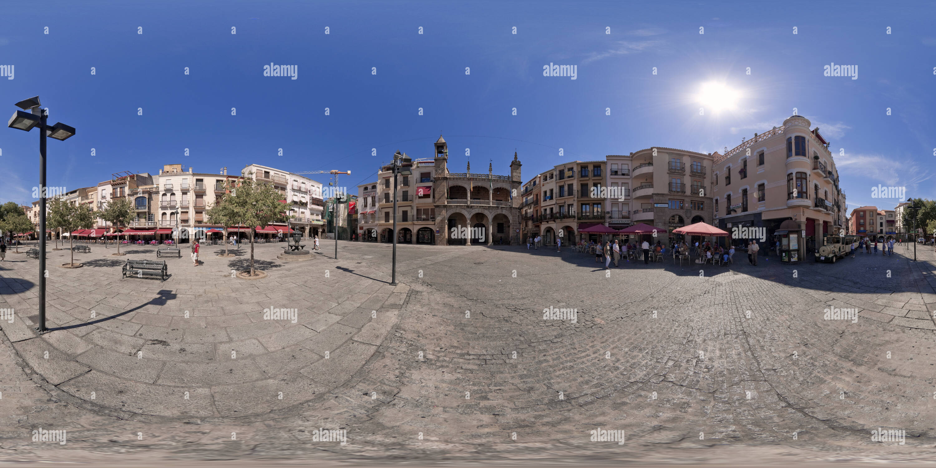 Visualizzazione panoramica a 360 gradi di Quadrato di Plasencia