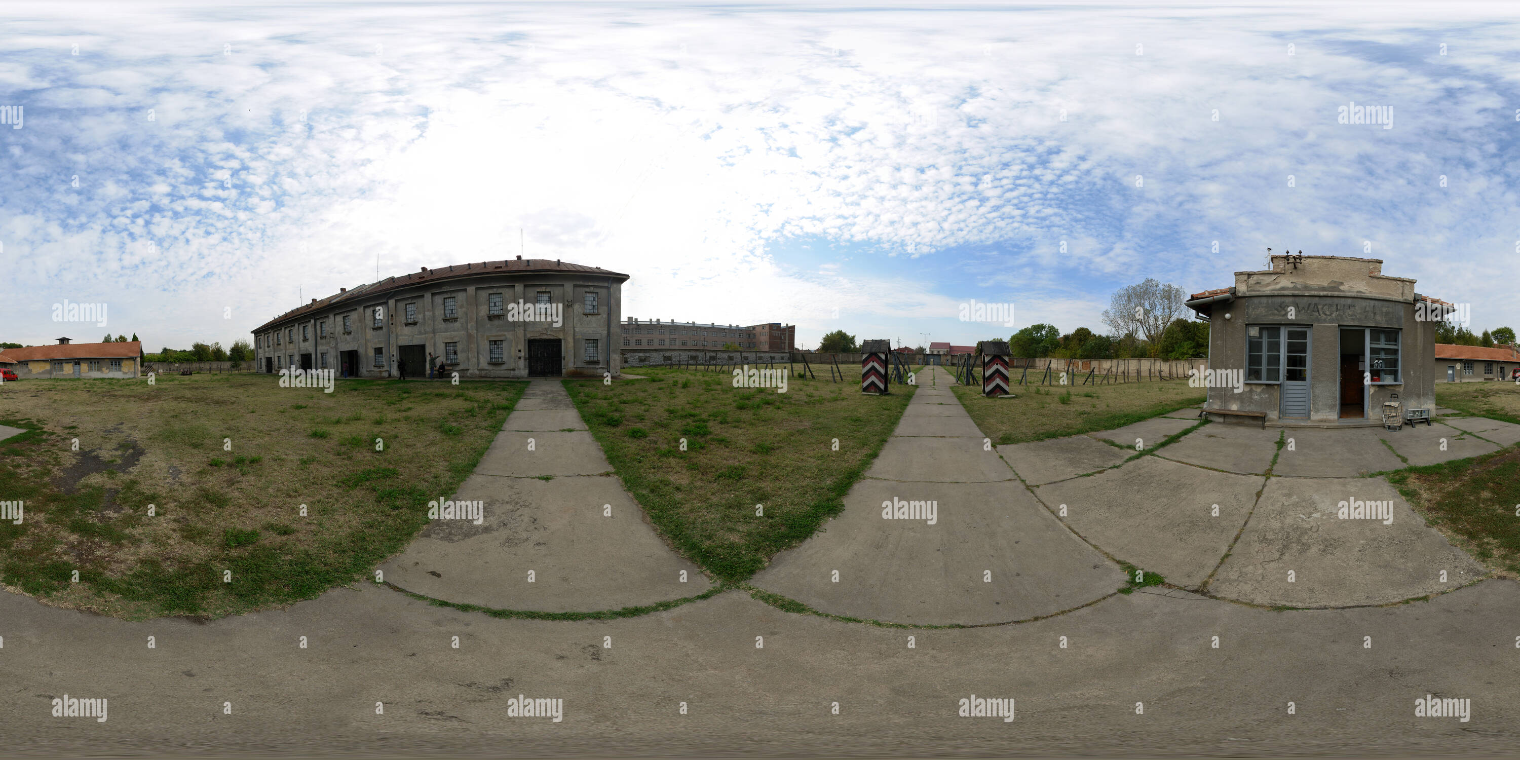 Visualizzazione panoramica a 360 gradi di Crveni Krst campo di concentramento