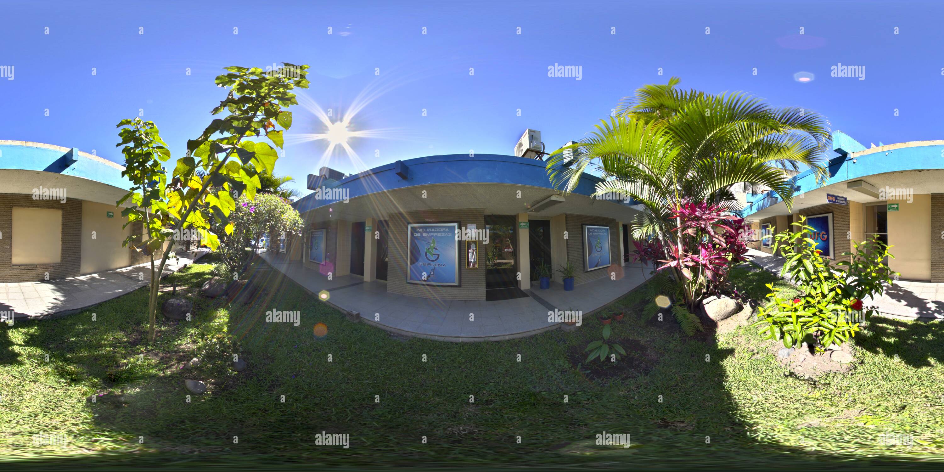 Visualizzazione panoramica a 360 gradi di Germina Jardin