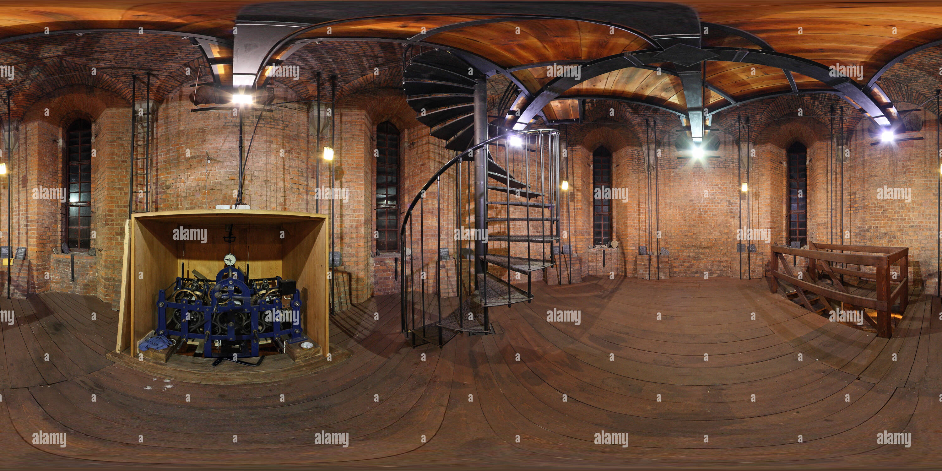 Visualizzazione panoramica a 360 gradi di Kostel sv. Jana Křtitele - hodinový stroj