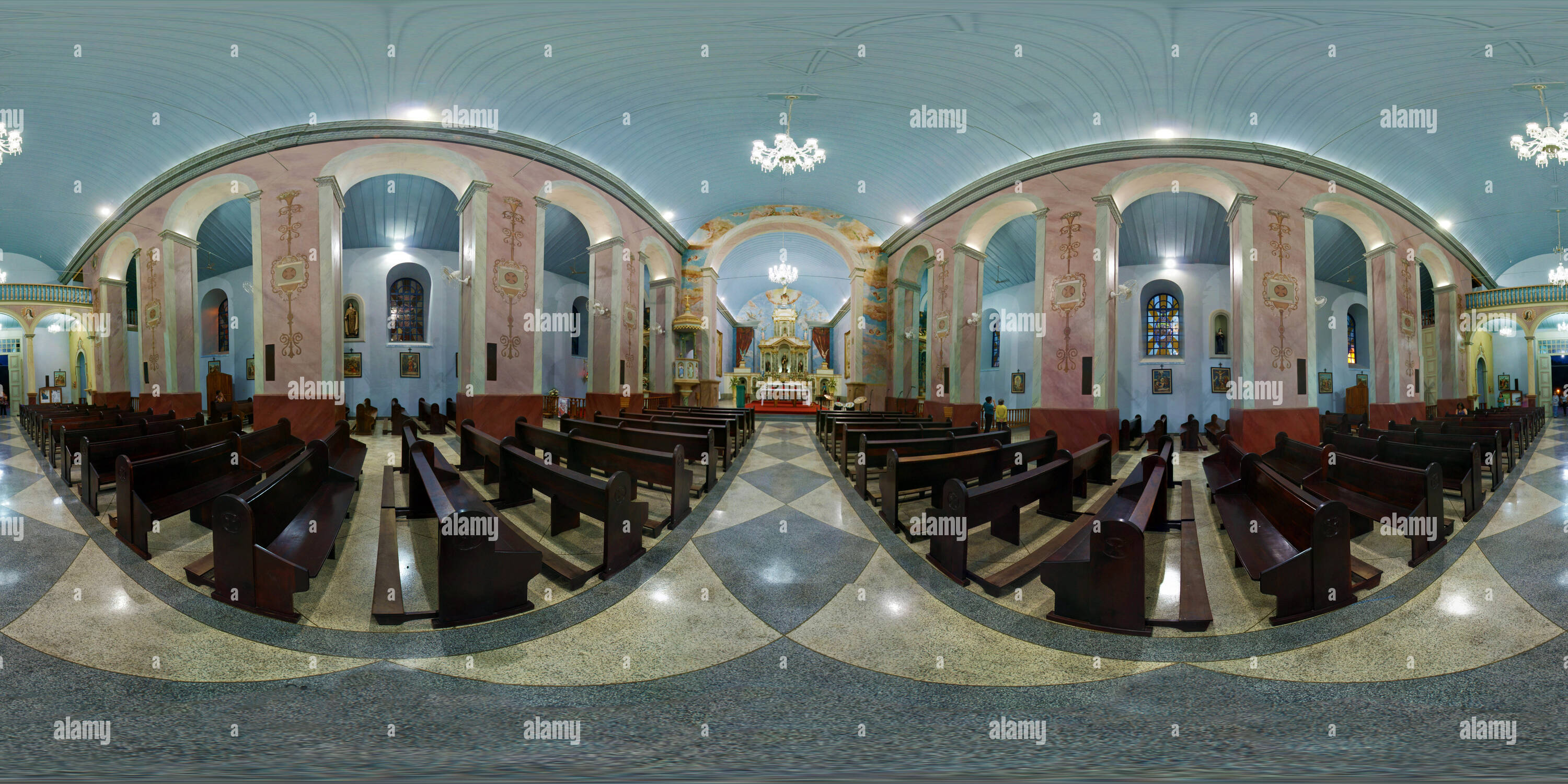 Visualizzazione panoramica a 360 gradi di Igreja Matriz de São Bento do Sapucaí