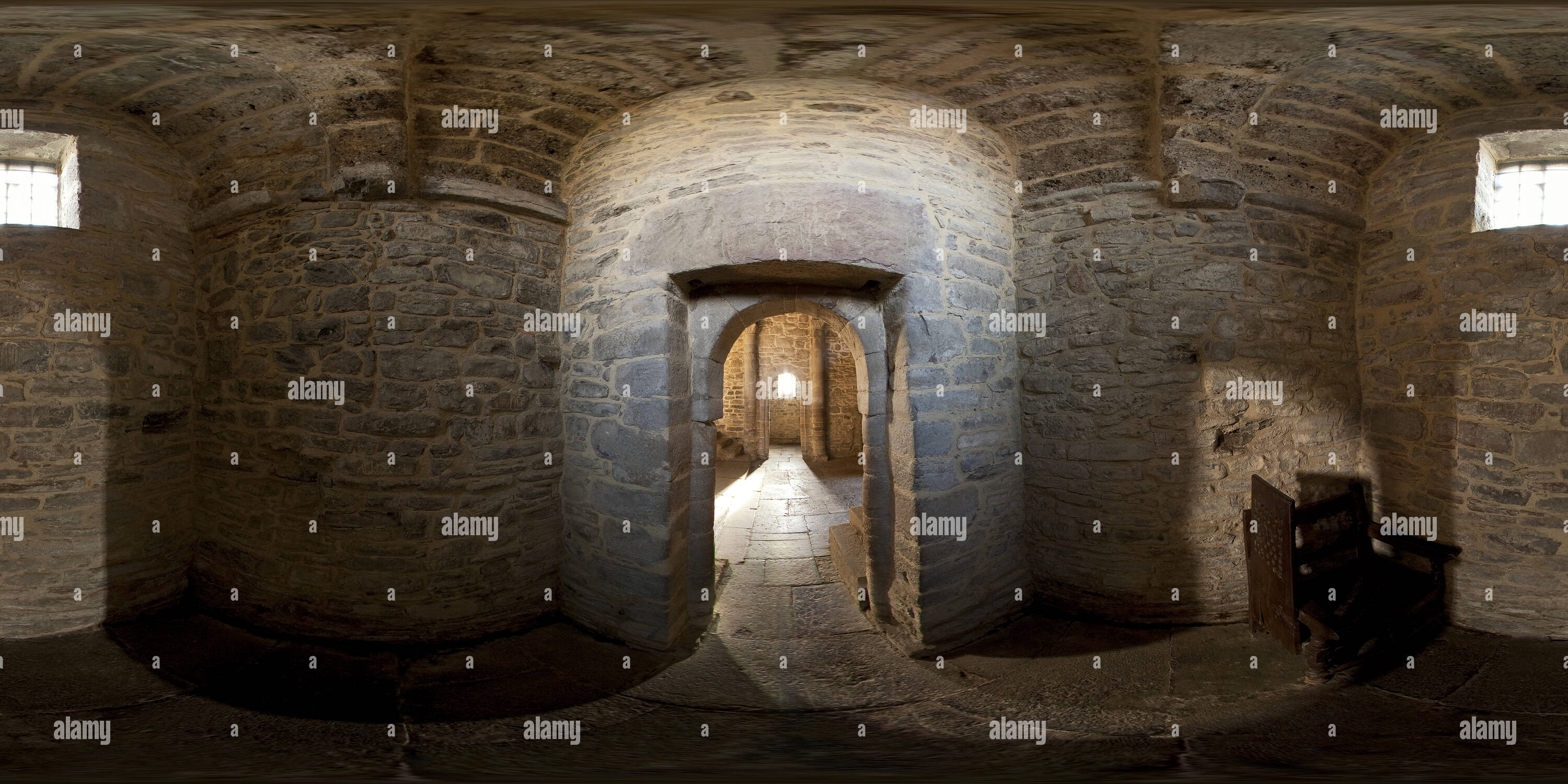 Visualizzazione panoramica a 360 gradi di Santa-Cristina-de-Lena-Estancia-N