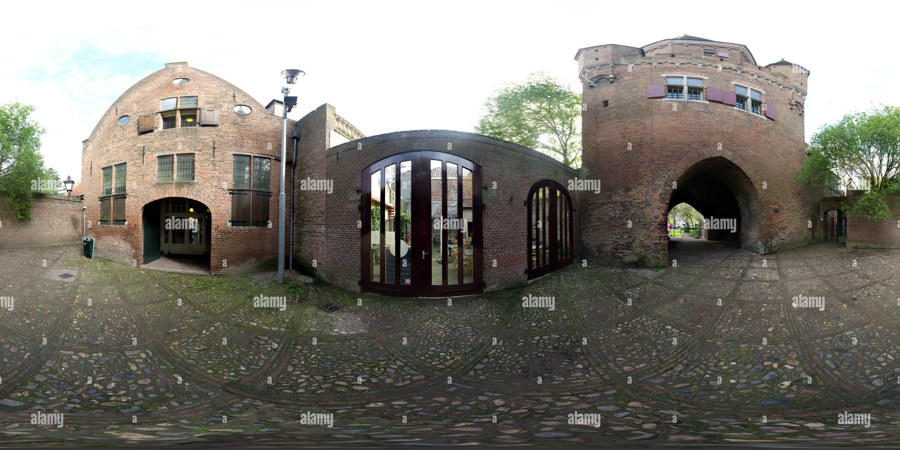 Visualizzazione panoramica a 360 gradi di Dietro il Drogenapstoren, Zutphen