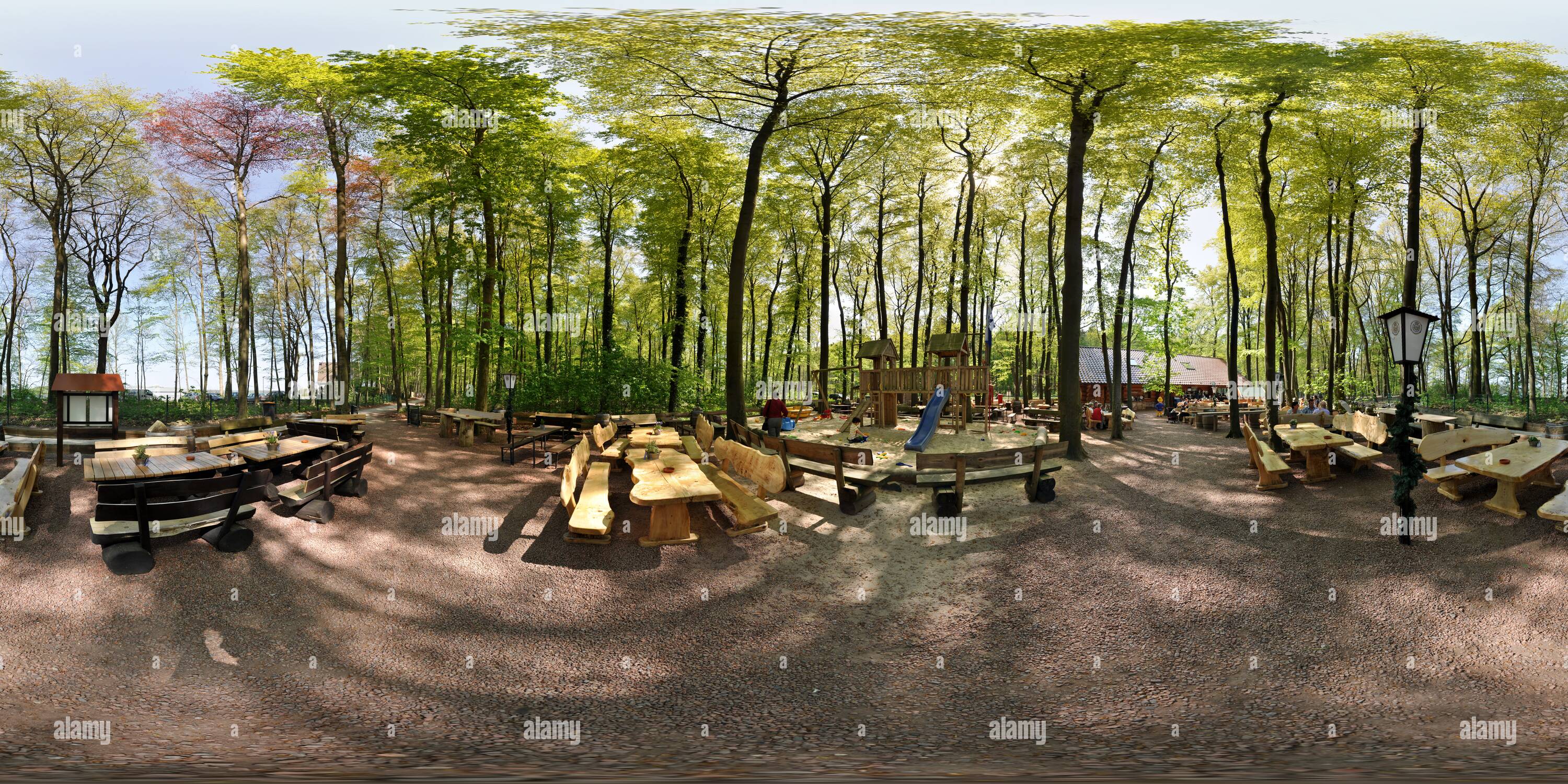 Visualizzazione panoramica a 360 gradi di Am Spielplatz Jupp unner de Böcken - Haltern am See
