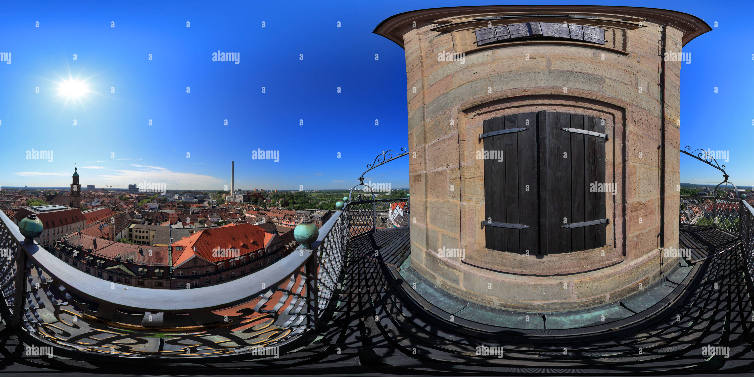 Visualizzazione panoramica a 360 gradi di Hugenottenkirche - SUD