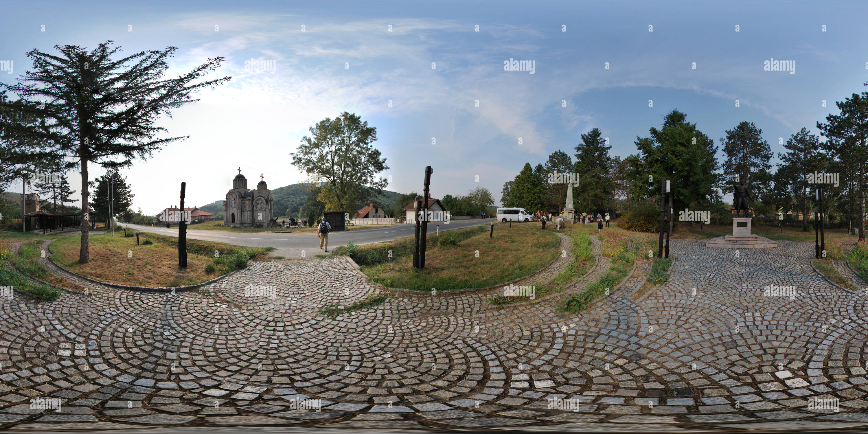 Visualizzazione panoramica a 360 gradi di Monumento Karađorđe