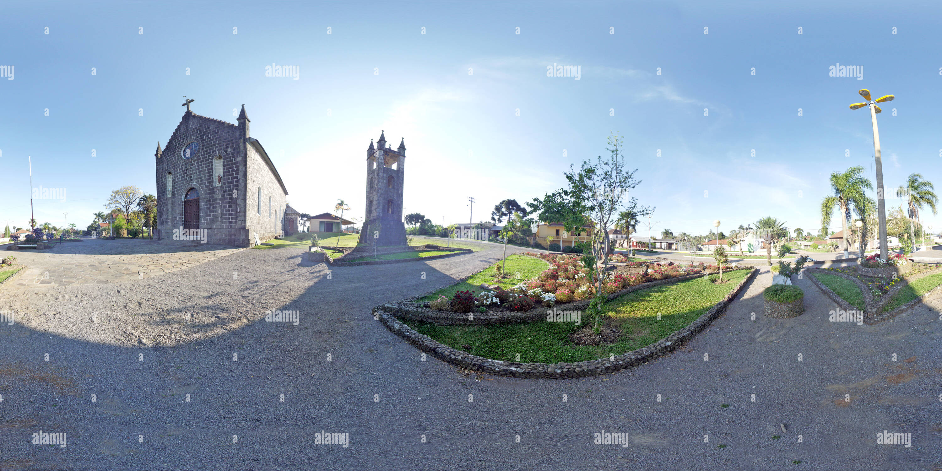 Visualizzazione panoramica a 360 gradi di Igreja Matriz de Criúva - Criúva - Caxias do Sul - RS - Brasil