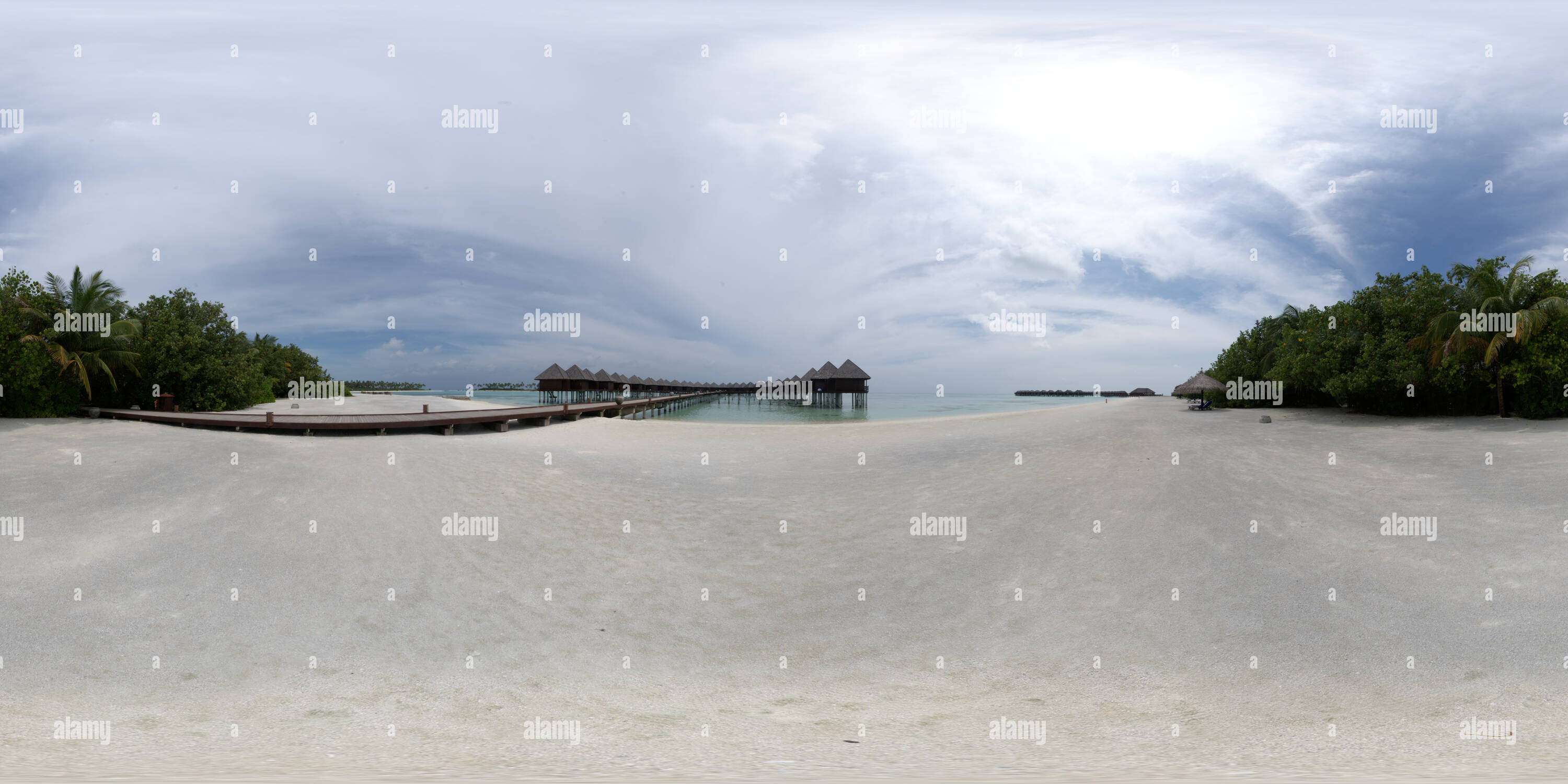 Visualizzazione panoramica a 360 gradi di A Waterbungalows Olhuveli