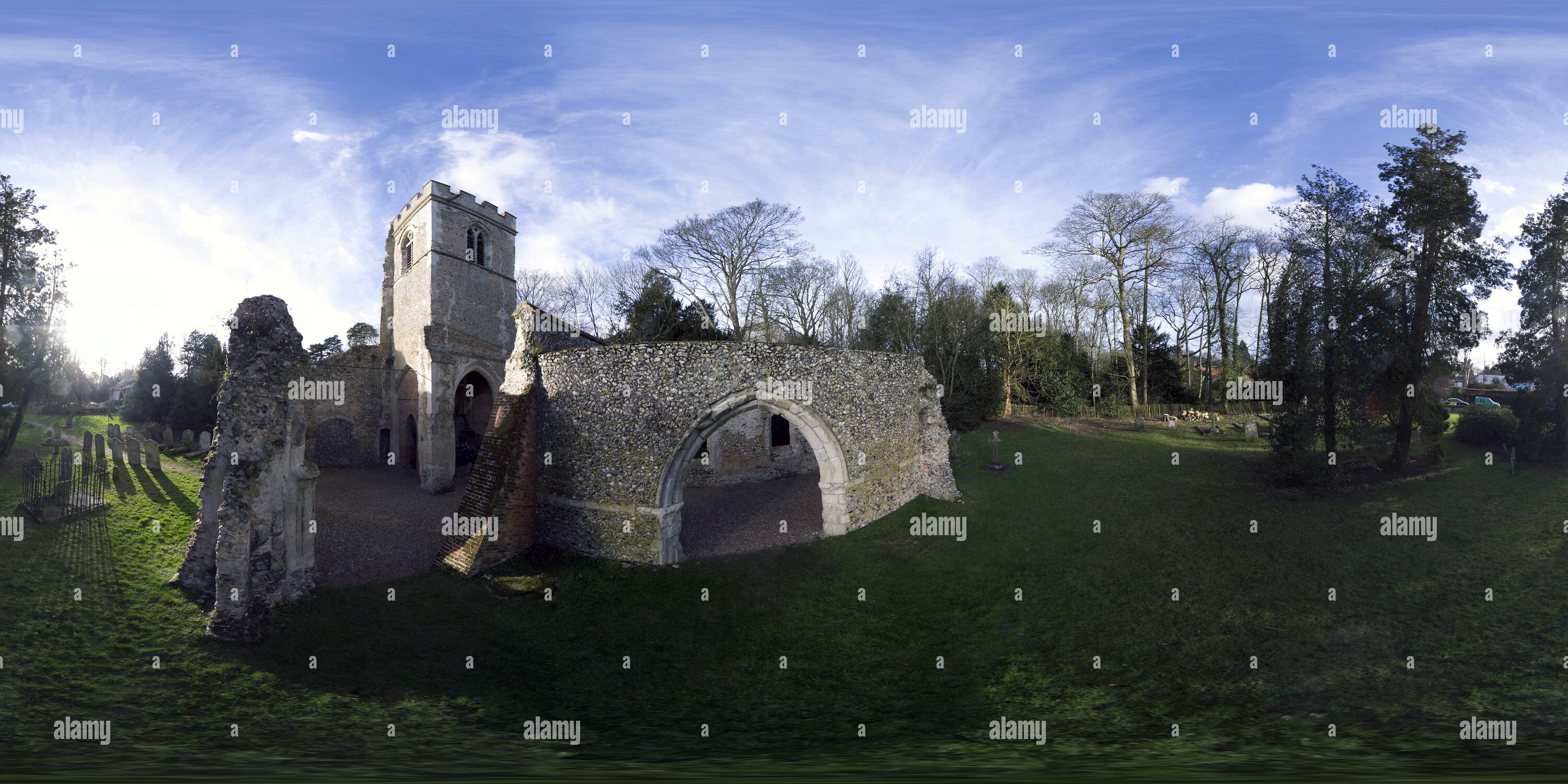 Visualizzazione panoramica a 360 gradi di Ayot St Lawrence 1 Hertfordshire