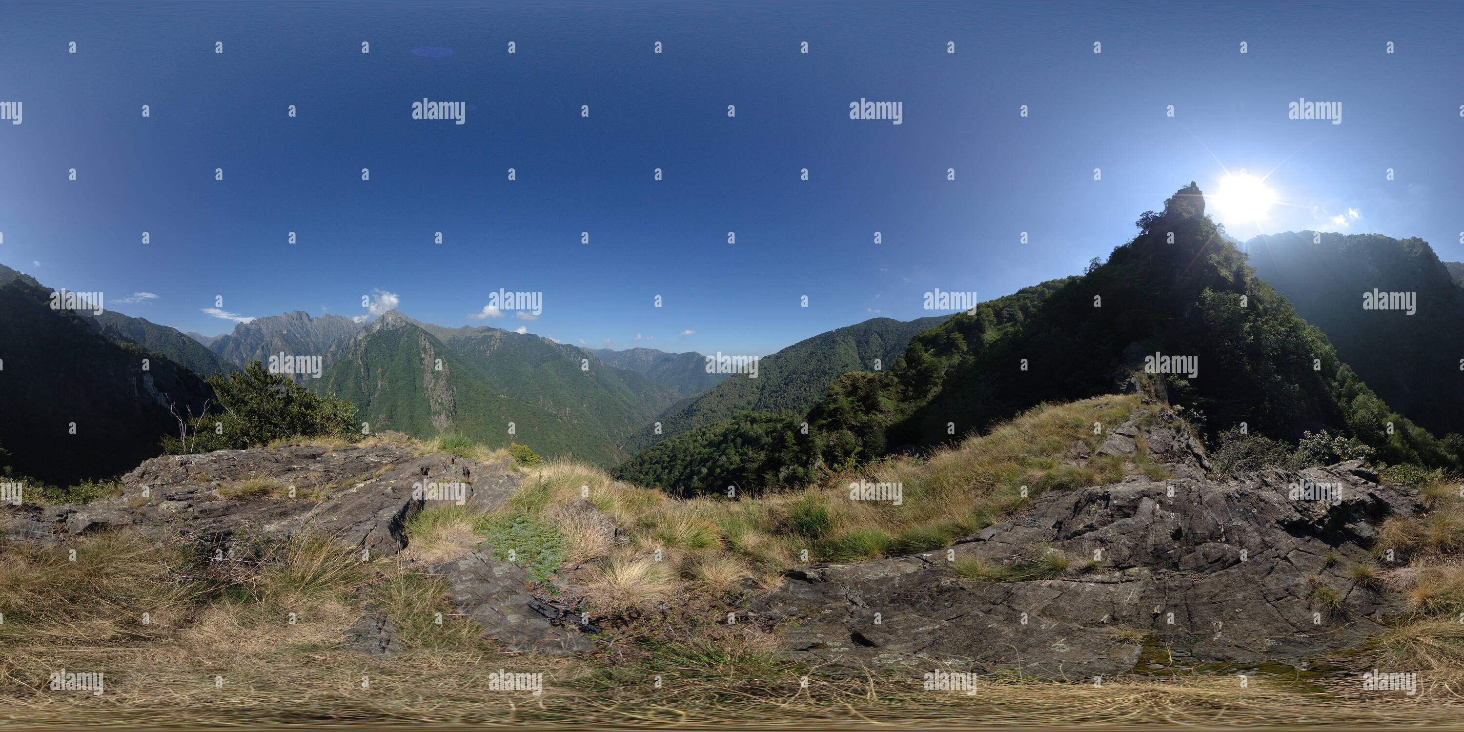 Visualizzazione panoramica a 360 gradi di Viewpoint vicino a Corte Bue