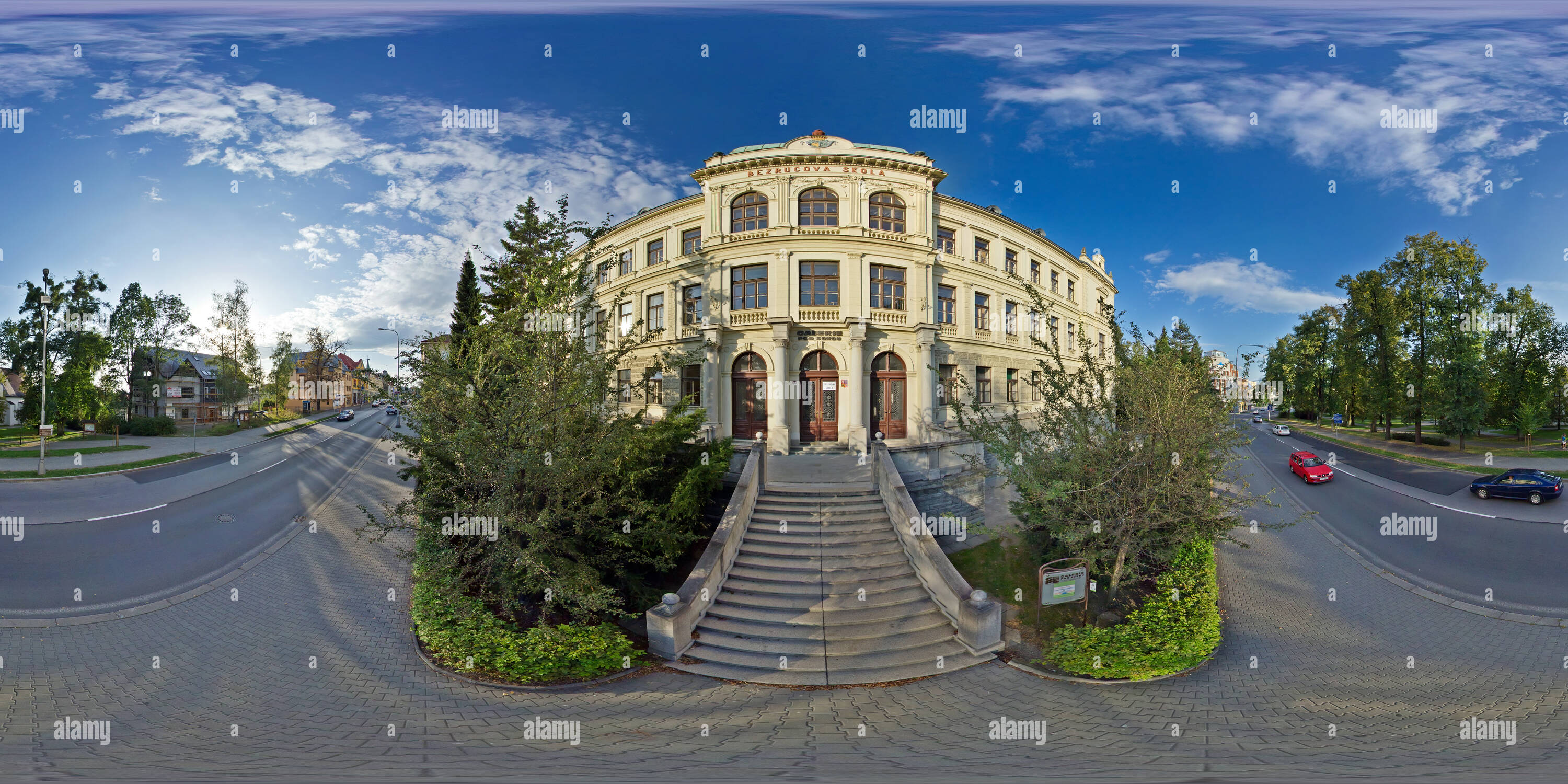 Visualizzazione panoramica a 360 gradi di Základní škola Petra Bezruče Frýdku ve-Místku