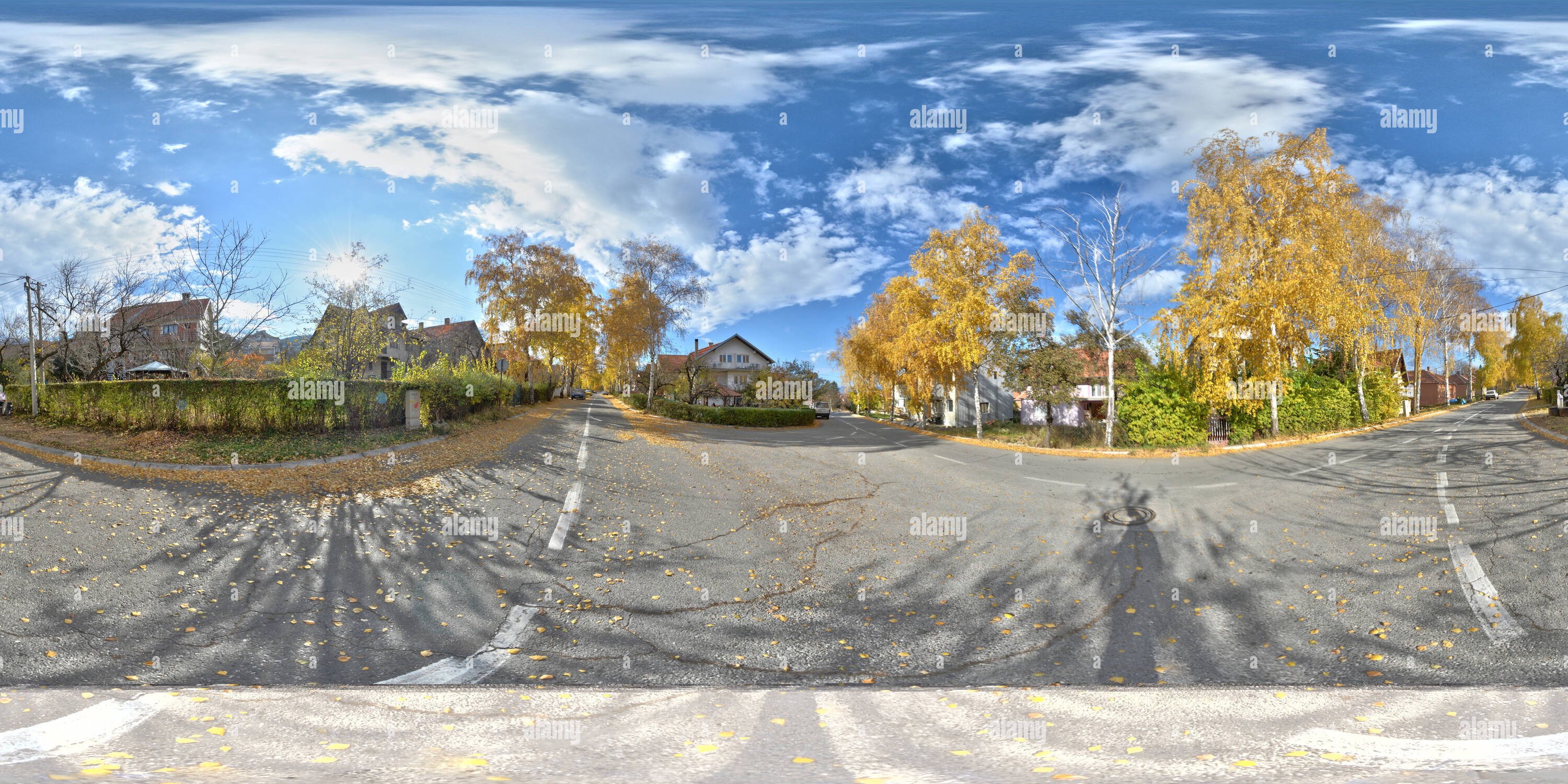 Visualizzazione panoramica a 360 gradi di Stevan Sremac vs Nikola Tesla strade