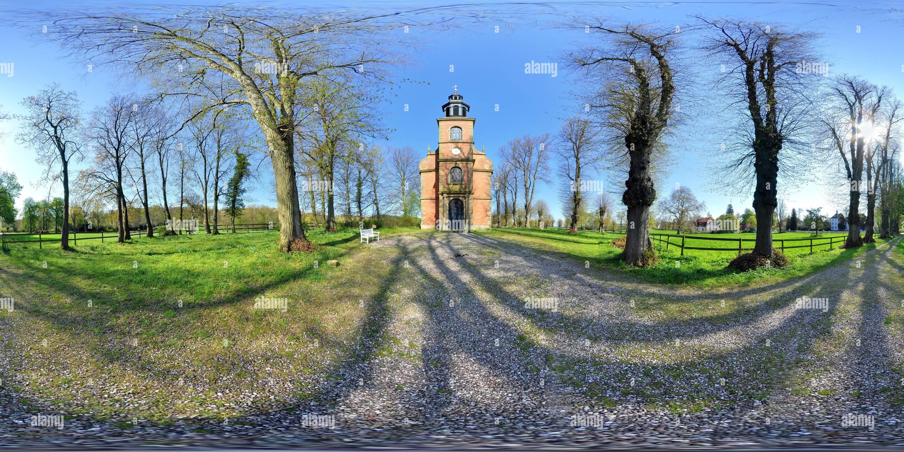 Visualizzazione panoramica a 360 gradi di Gut Panker - Gutskapelle