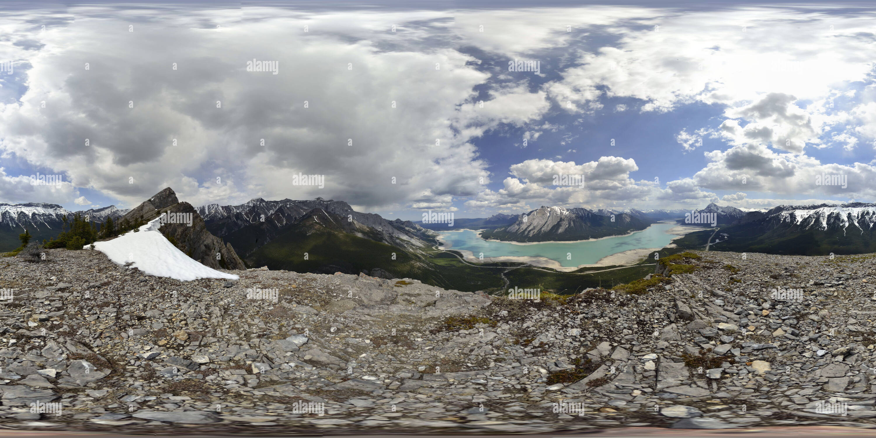 Visualizzazione panoramica a 360 gradi di Vision Quest Lookout