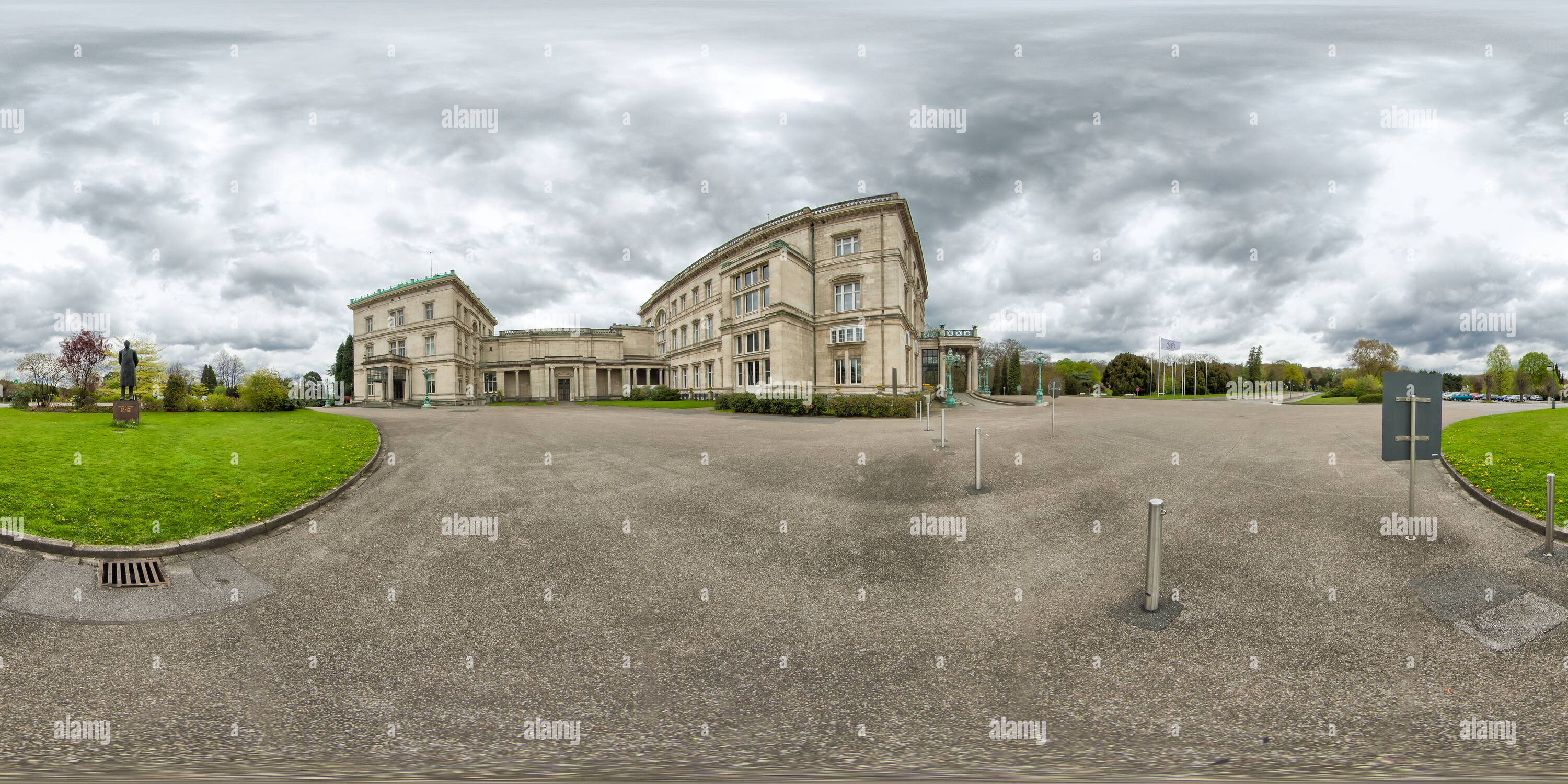 Visualizzazione panoramica a 360 gradi di Essen Villa Huegel1