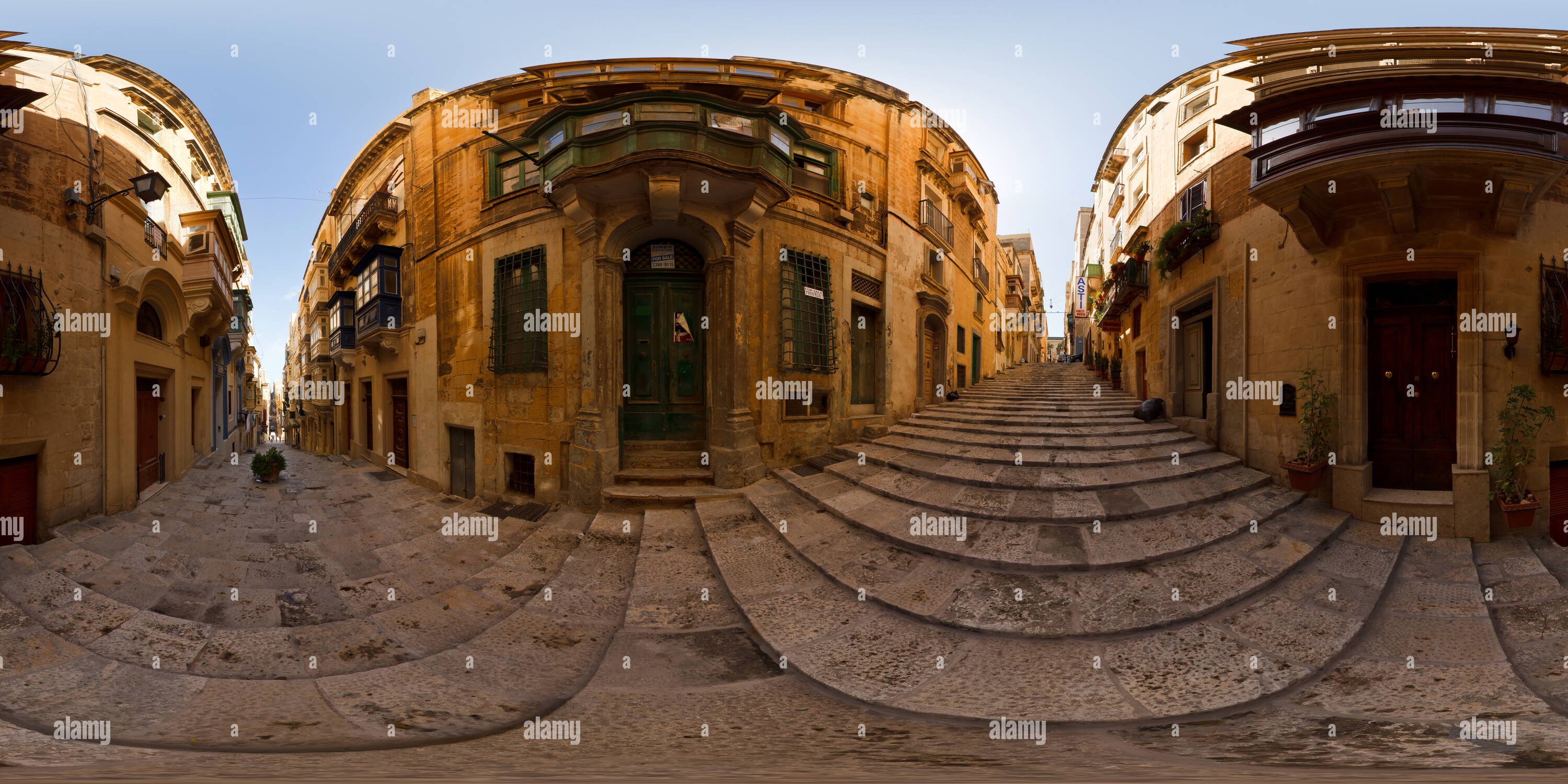 Visualizzazione panoramica a 360 gradi di Sant'Orsola