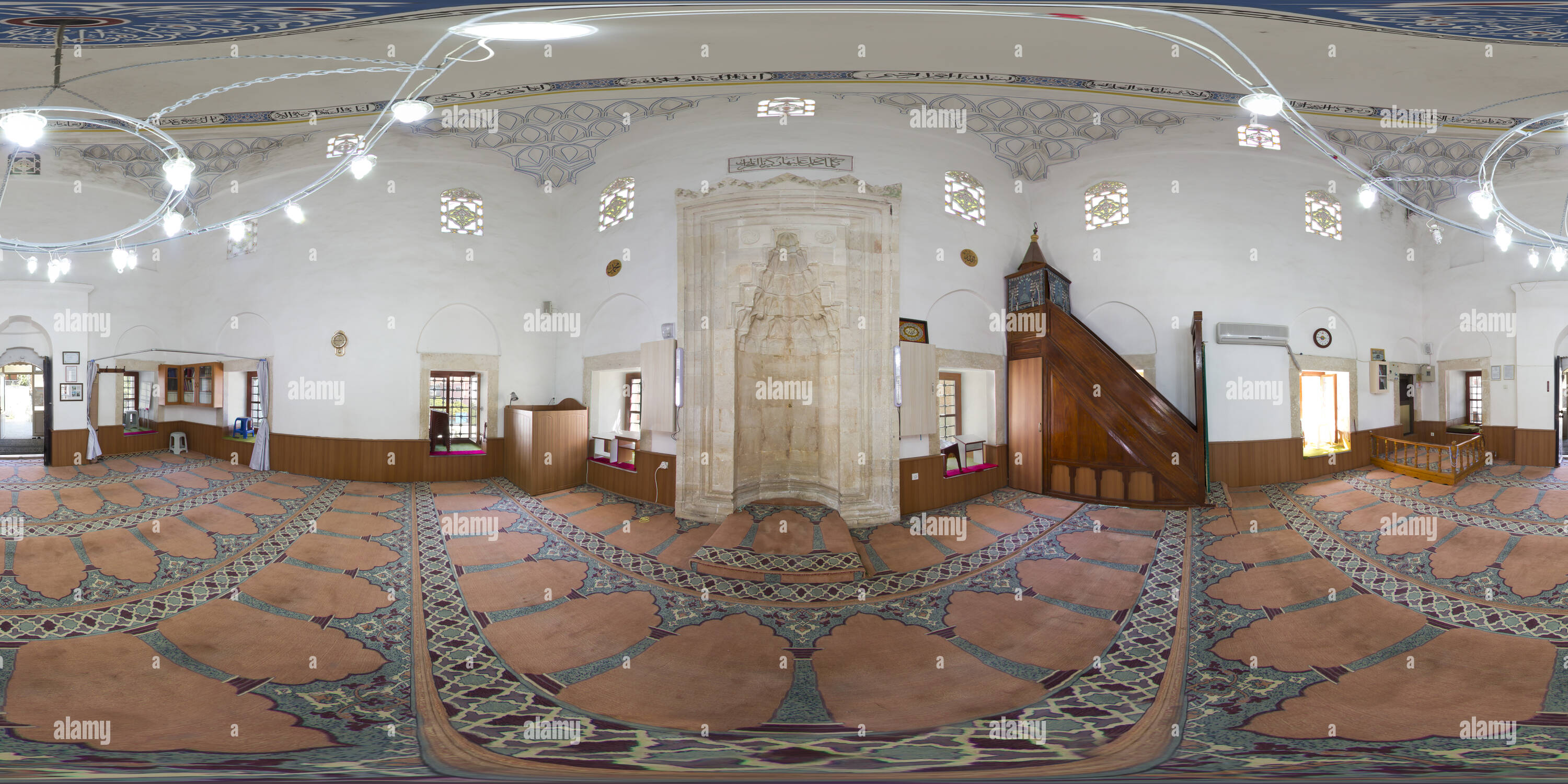 Visualizzazione panoramica a 360 gradi di 835590 - Hacerzade İbrahim Bey Camii - Tekirdağ Sanal Tur