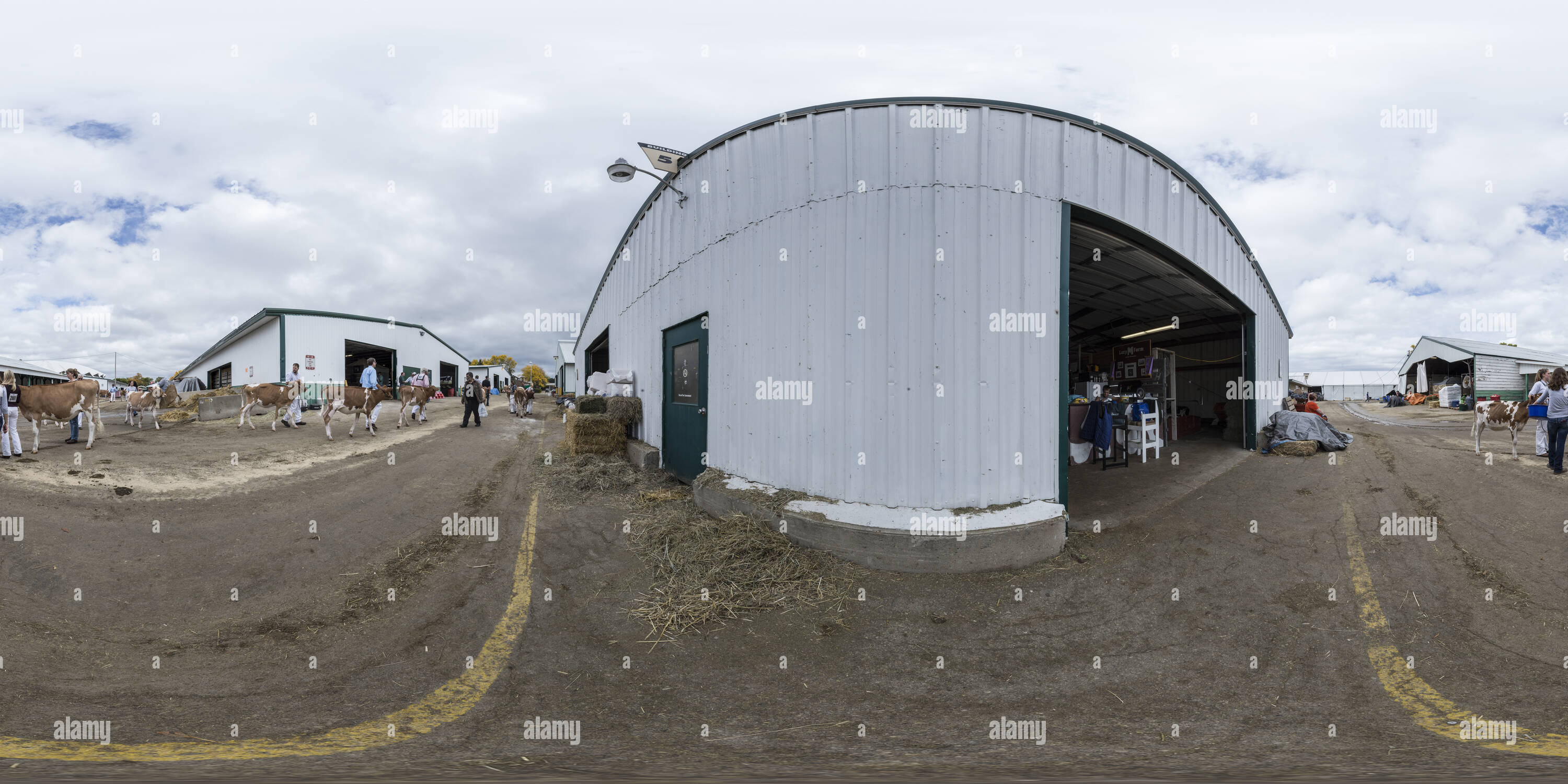 Visualizzazione panoramica a 360 gradi di Fuori e circa al World Expo Casearia