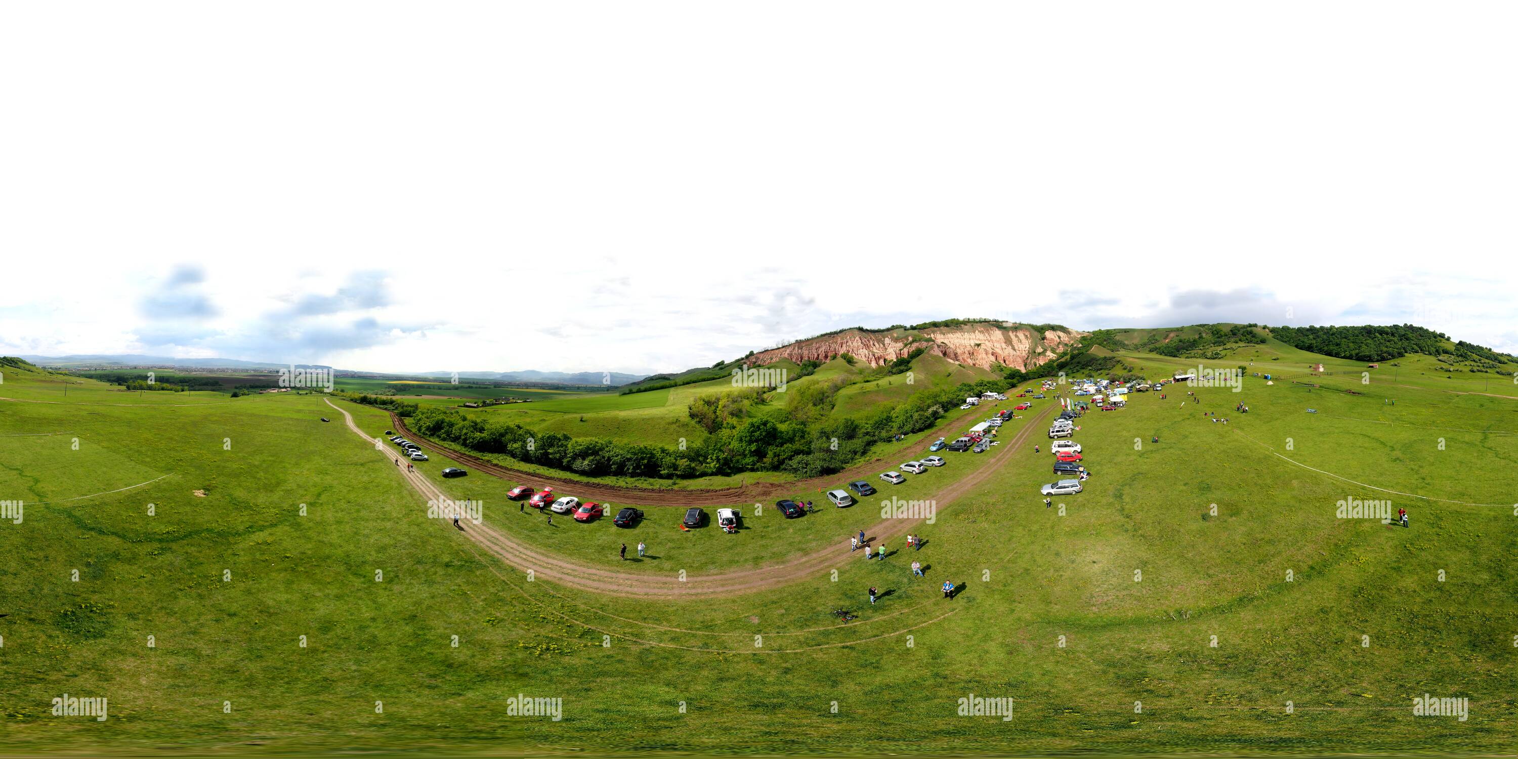 Visualizzazione panoramica a 360 gradi di Red Revine, Transilvania