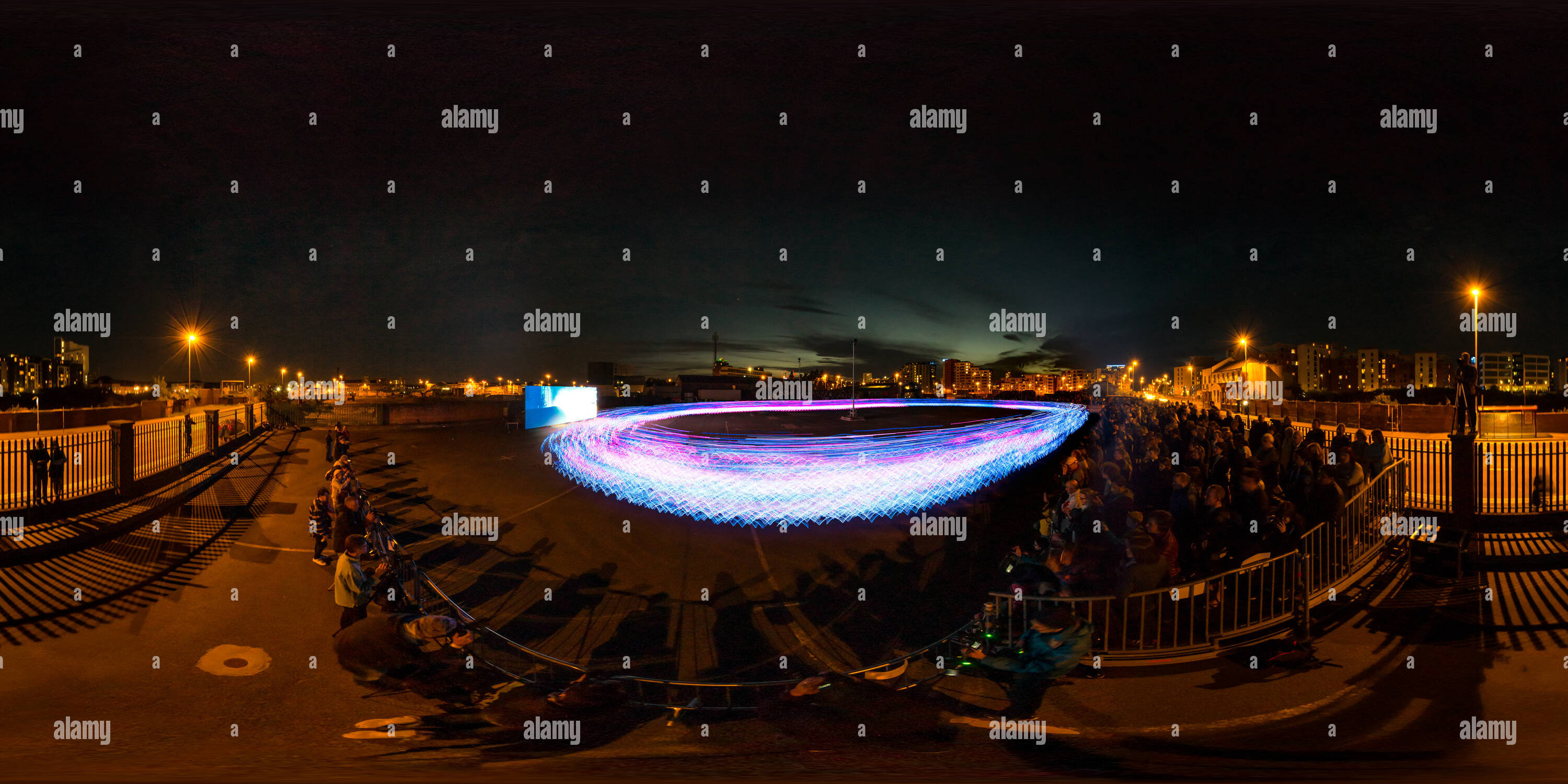 Visualizzazione panoramica a 360 gradi di Ghost Peloton cerchio: Hunslet, Leeds