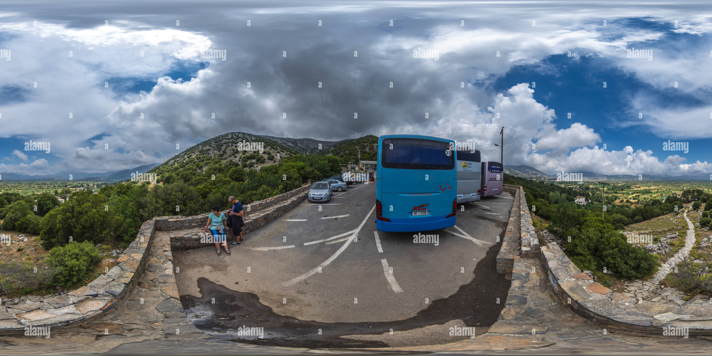 Visualizzazione panoramica a 360 gradi di Psychro