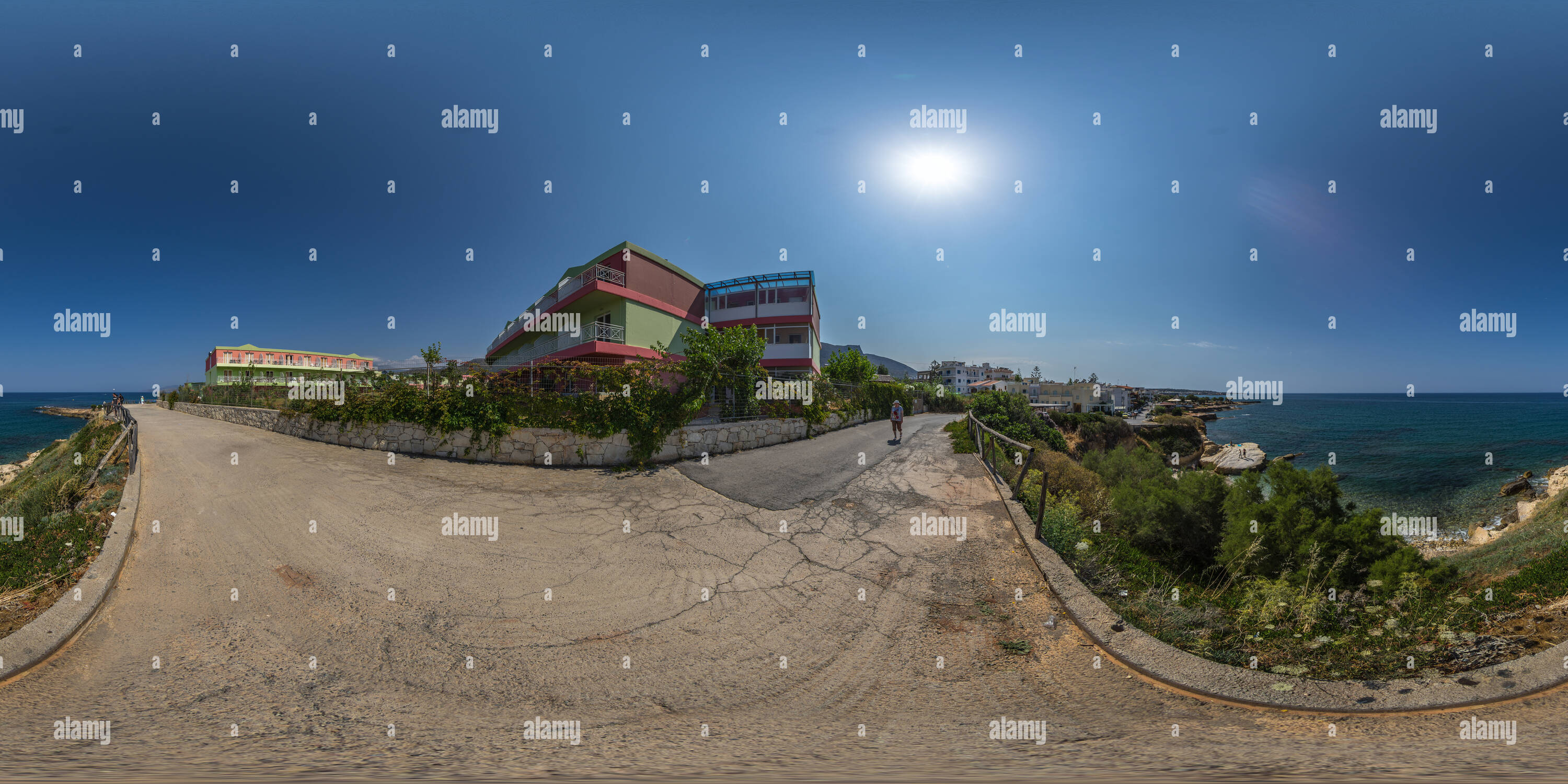 Visualizzazione panoramica a 360 gradi di Hersonissos