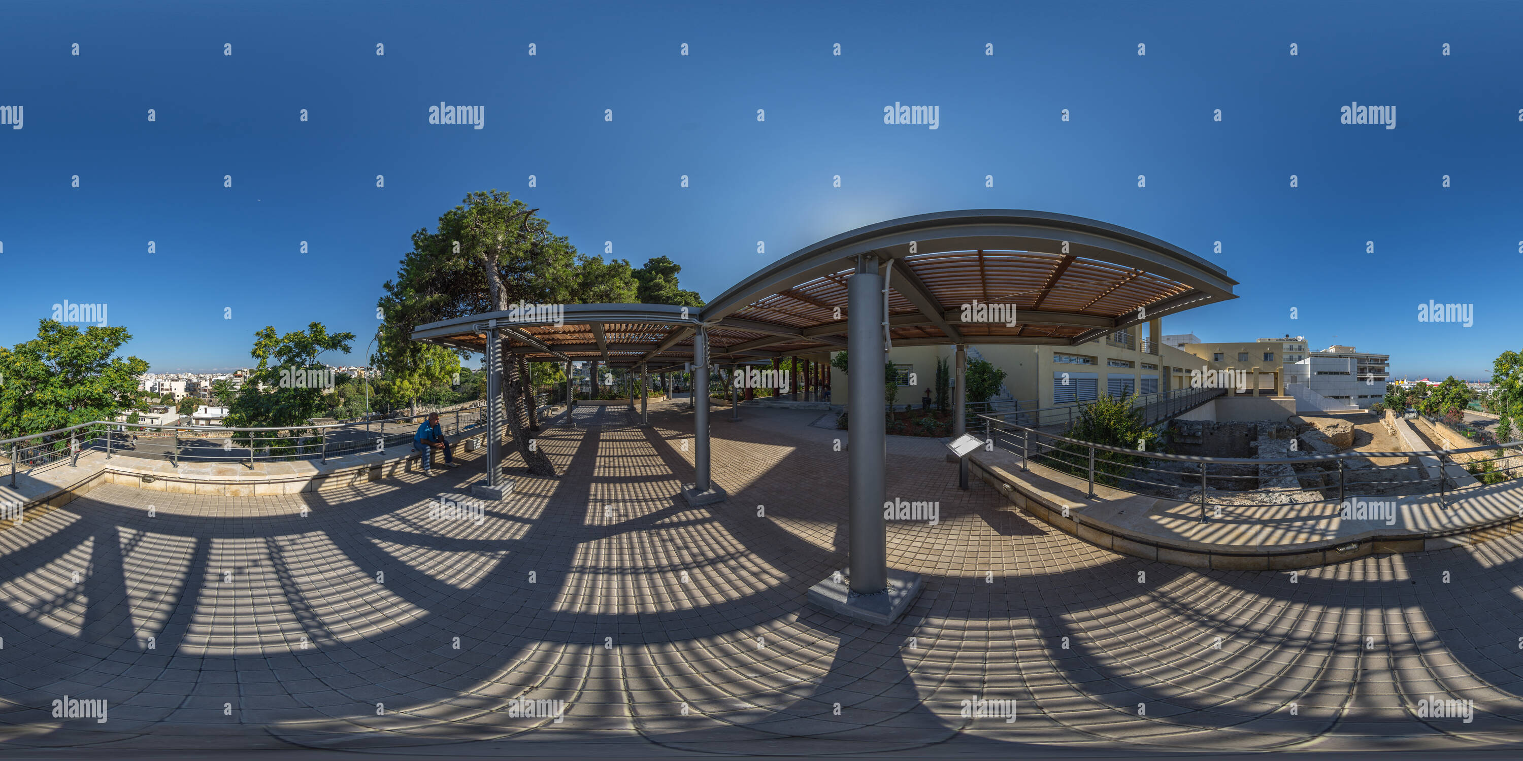 Visualizzazione panoramica a 360 gradi di Museo di Heraklion