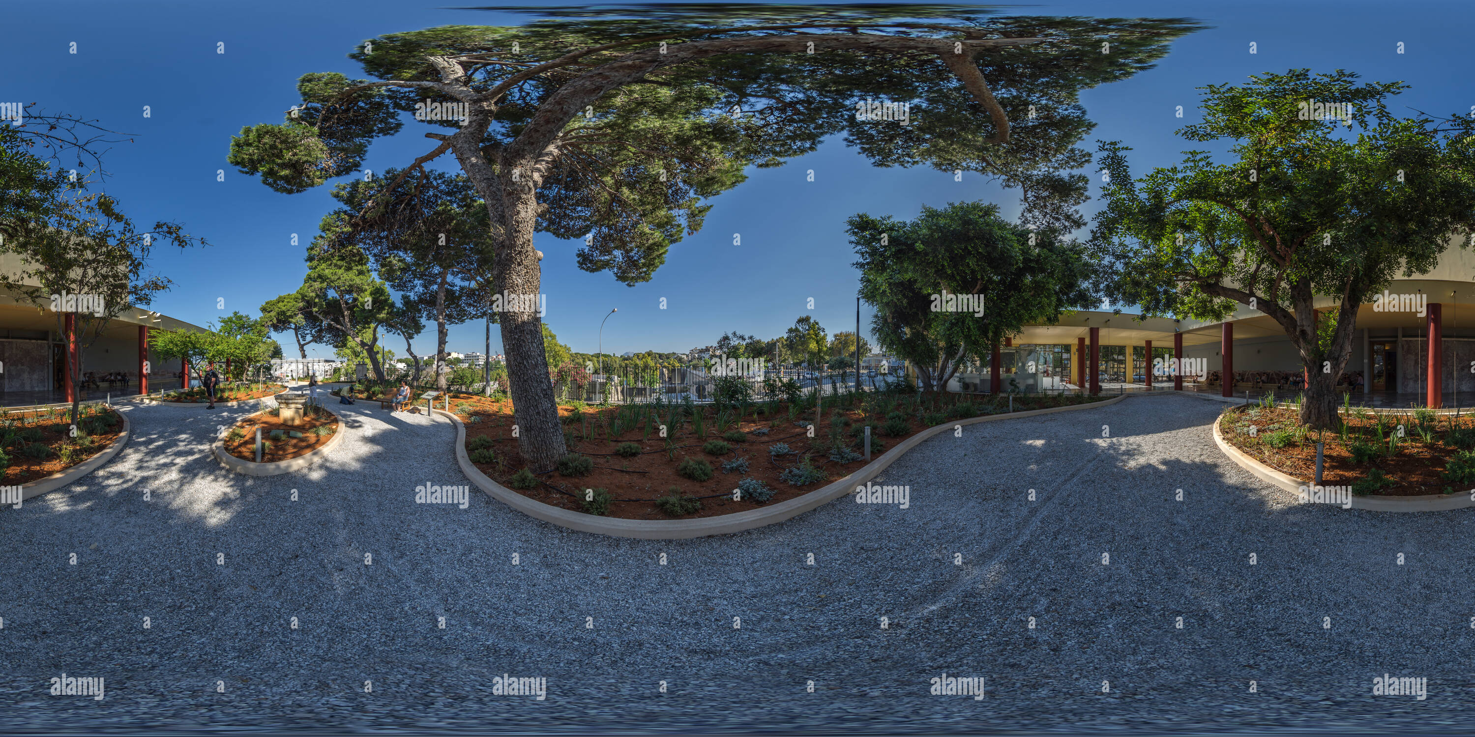 Visualizzazione panoramica a 360 gradi di Museo Heraklion Innenhof