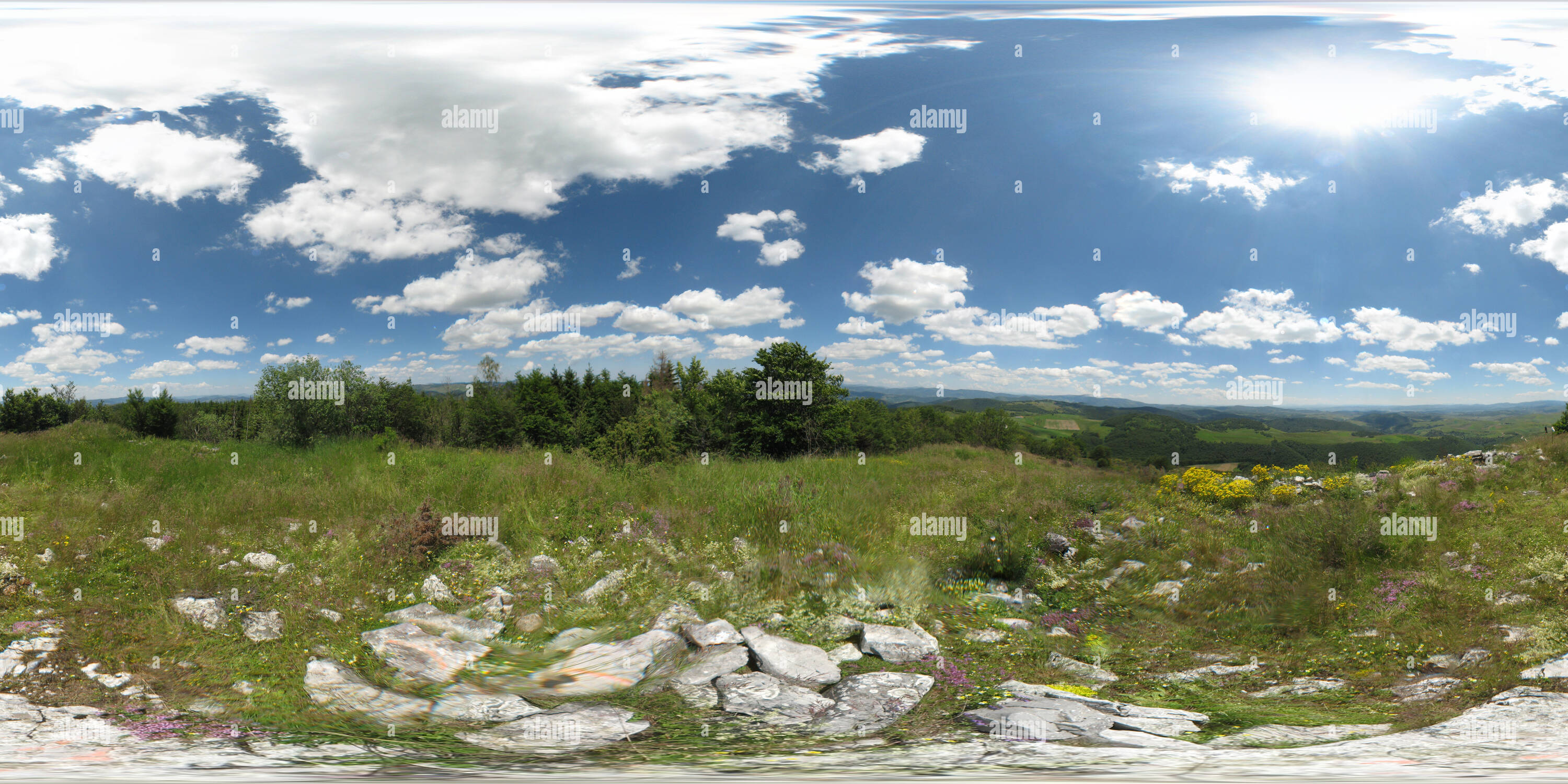 Visualizzazione panoramica a 360 gradi di Ivanjica - Vasilijin Vrh