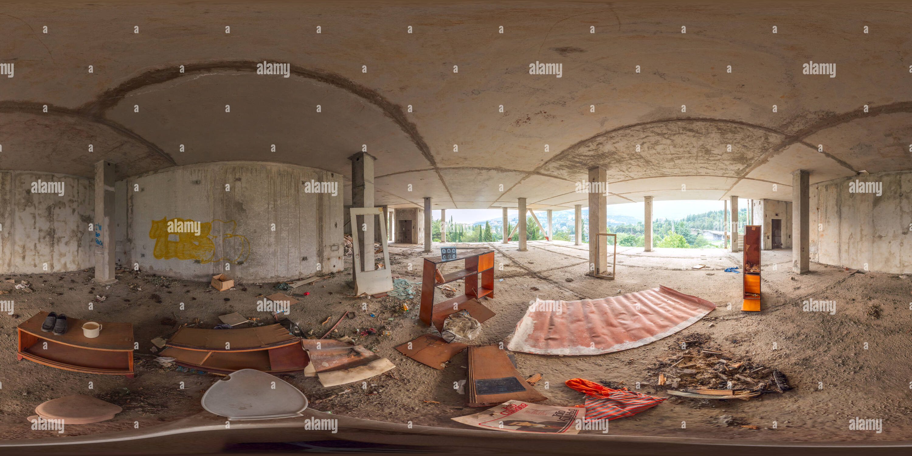 Visualizzazione panoramica a 360 gradi di Dolce casa