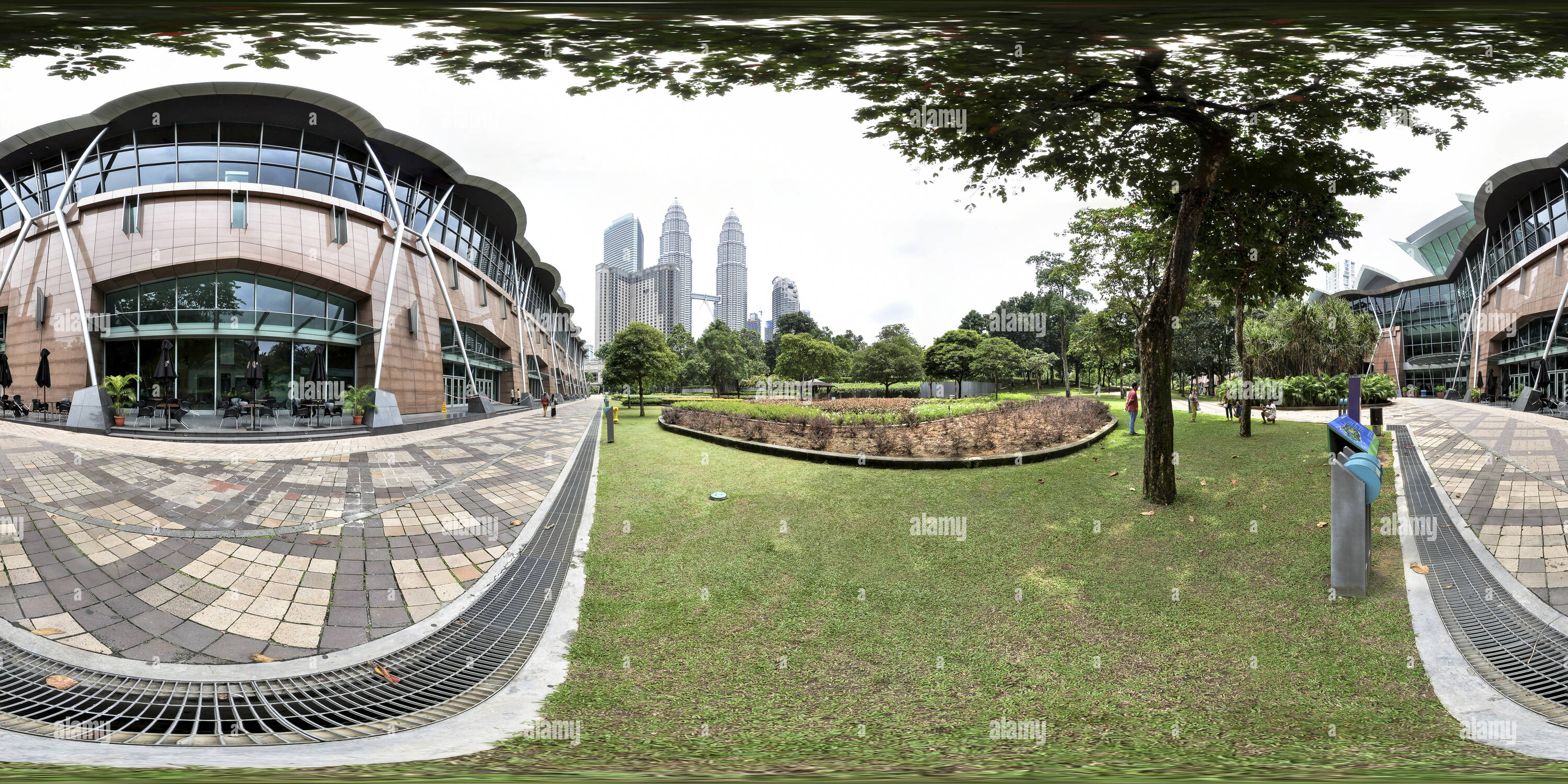 Visualizzazione panoramica a 360 gradi di Centro Congressi di Kuala Lumpur