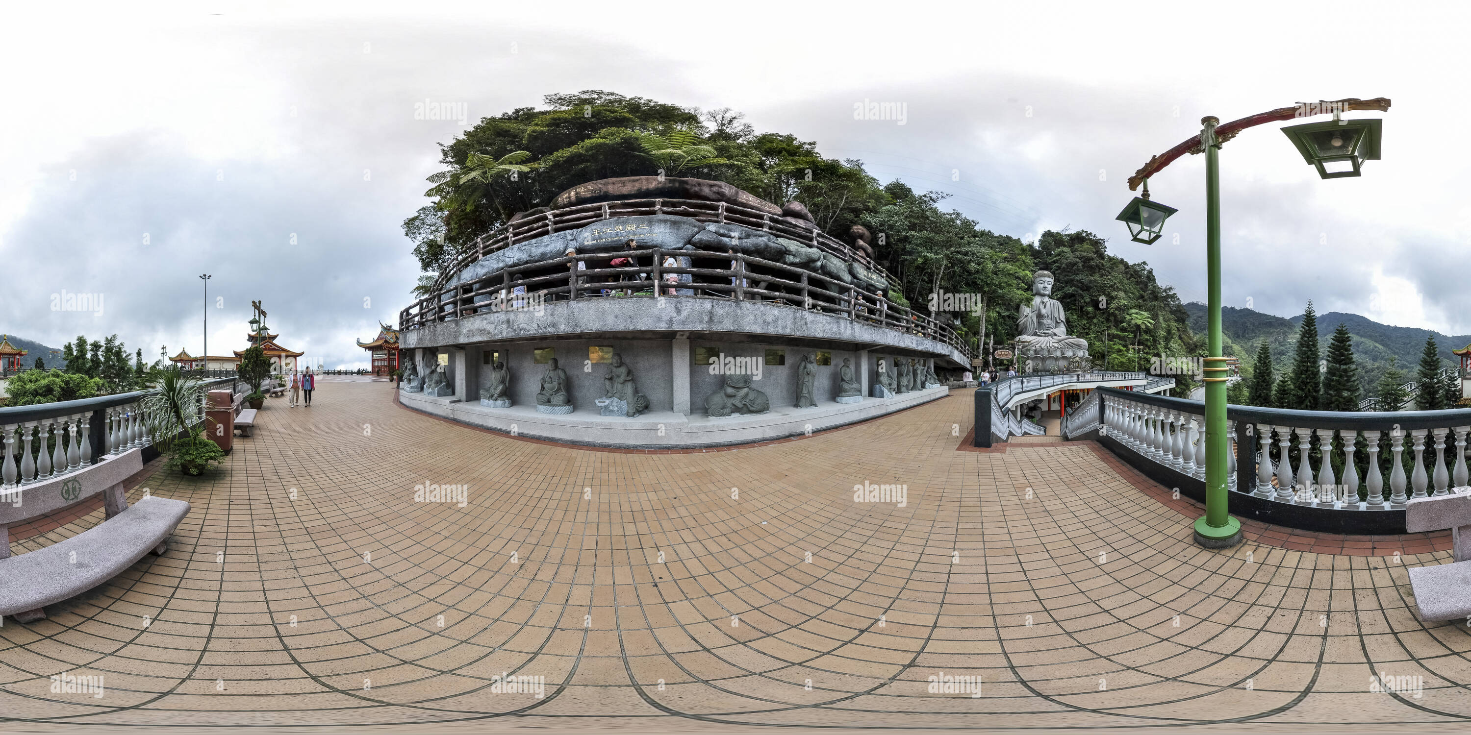 Visualizzazione panoramica a 360 gradi di Statua di Buddha