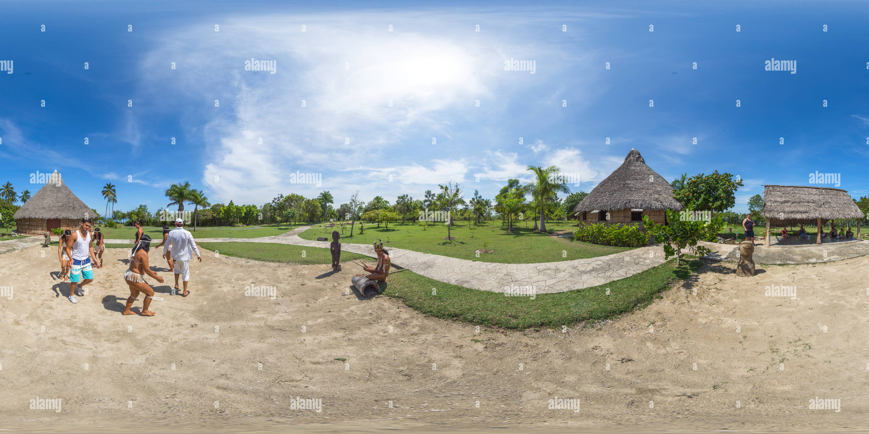 Visualizzazione panoramica a 360 gradi di Indianer mostra Cuba 2