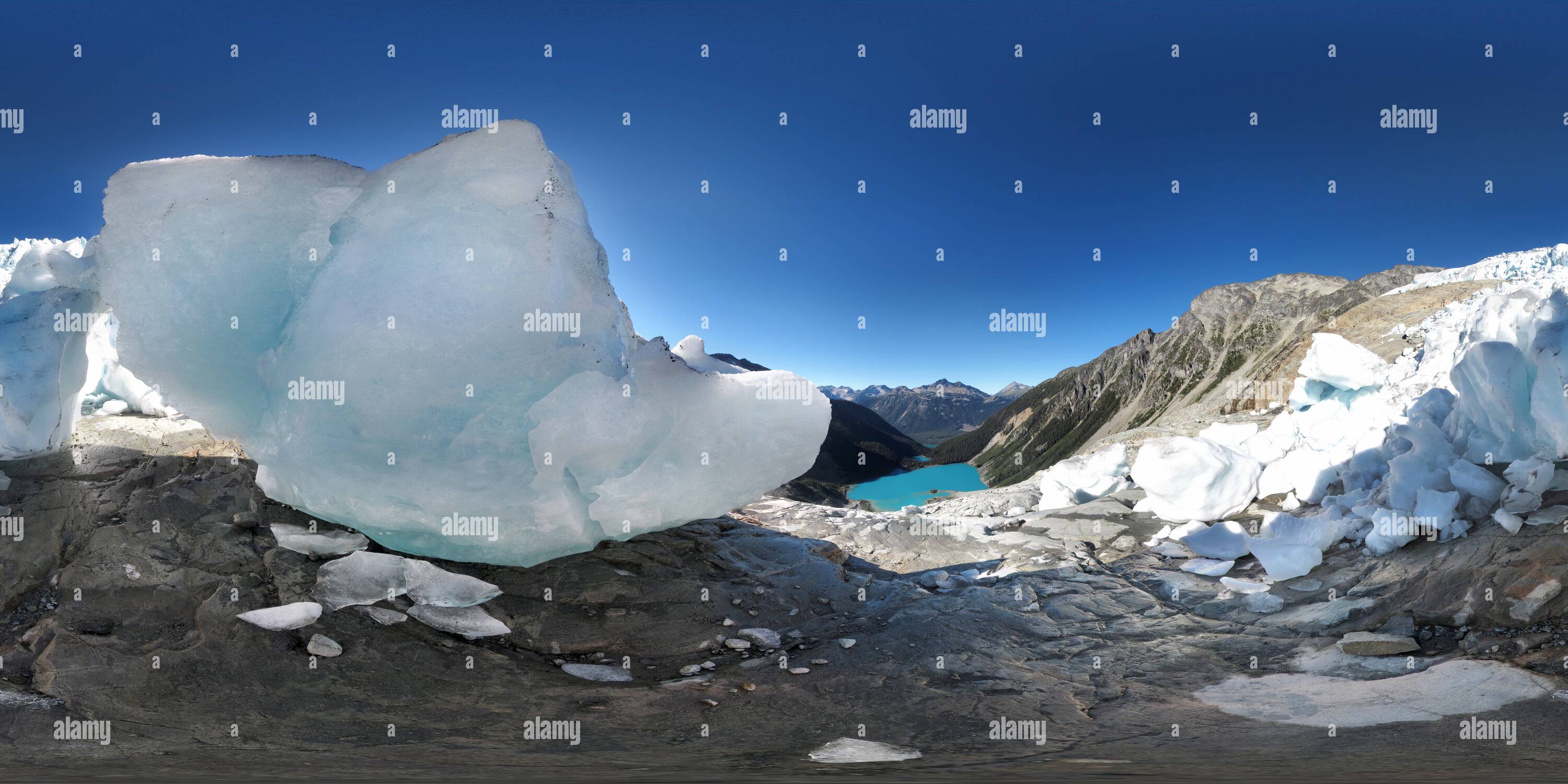 Visualizzazione panoramica a 360 gradi di Matier Glacier [3]