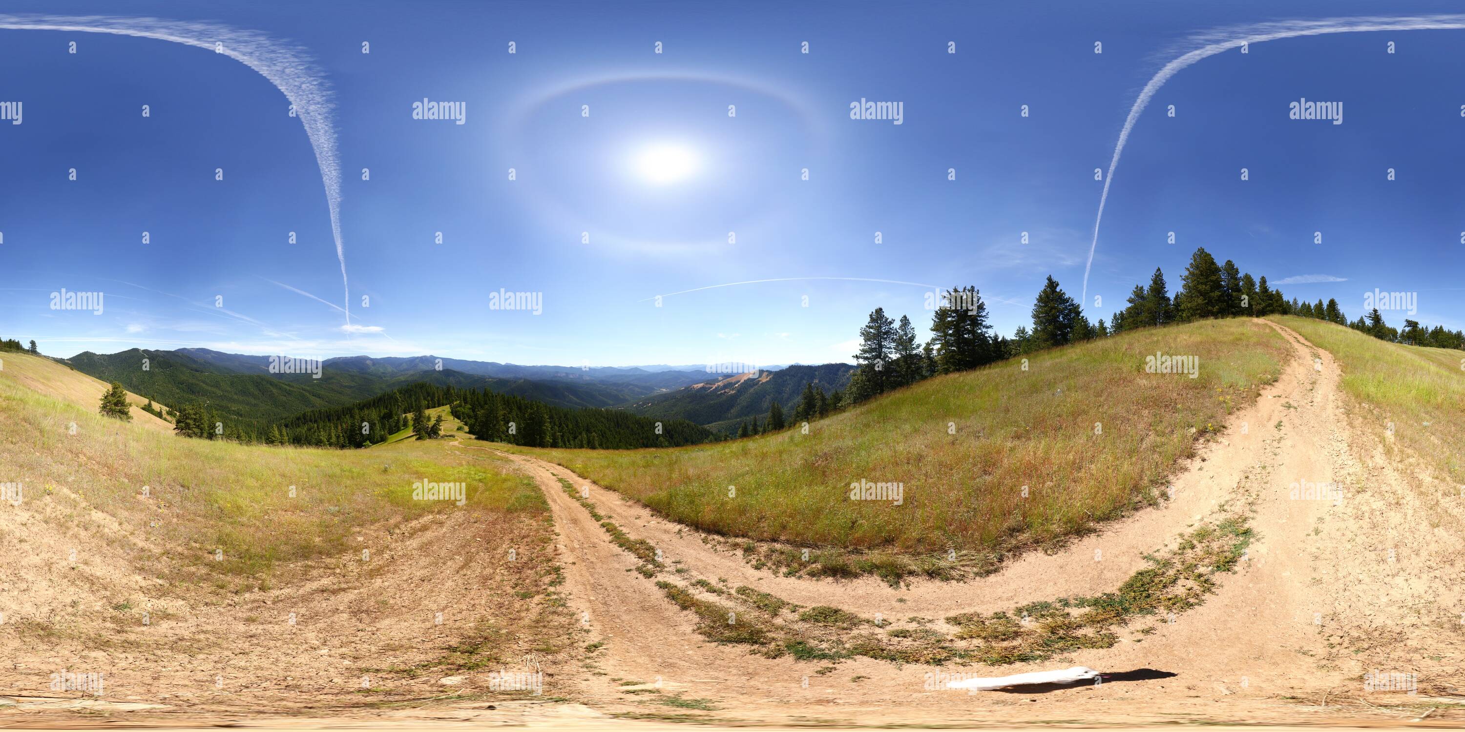 Visualizzazione panoramica a 360 gradi di Capra Cresta di cabina