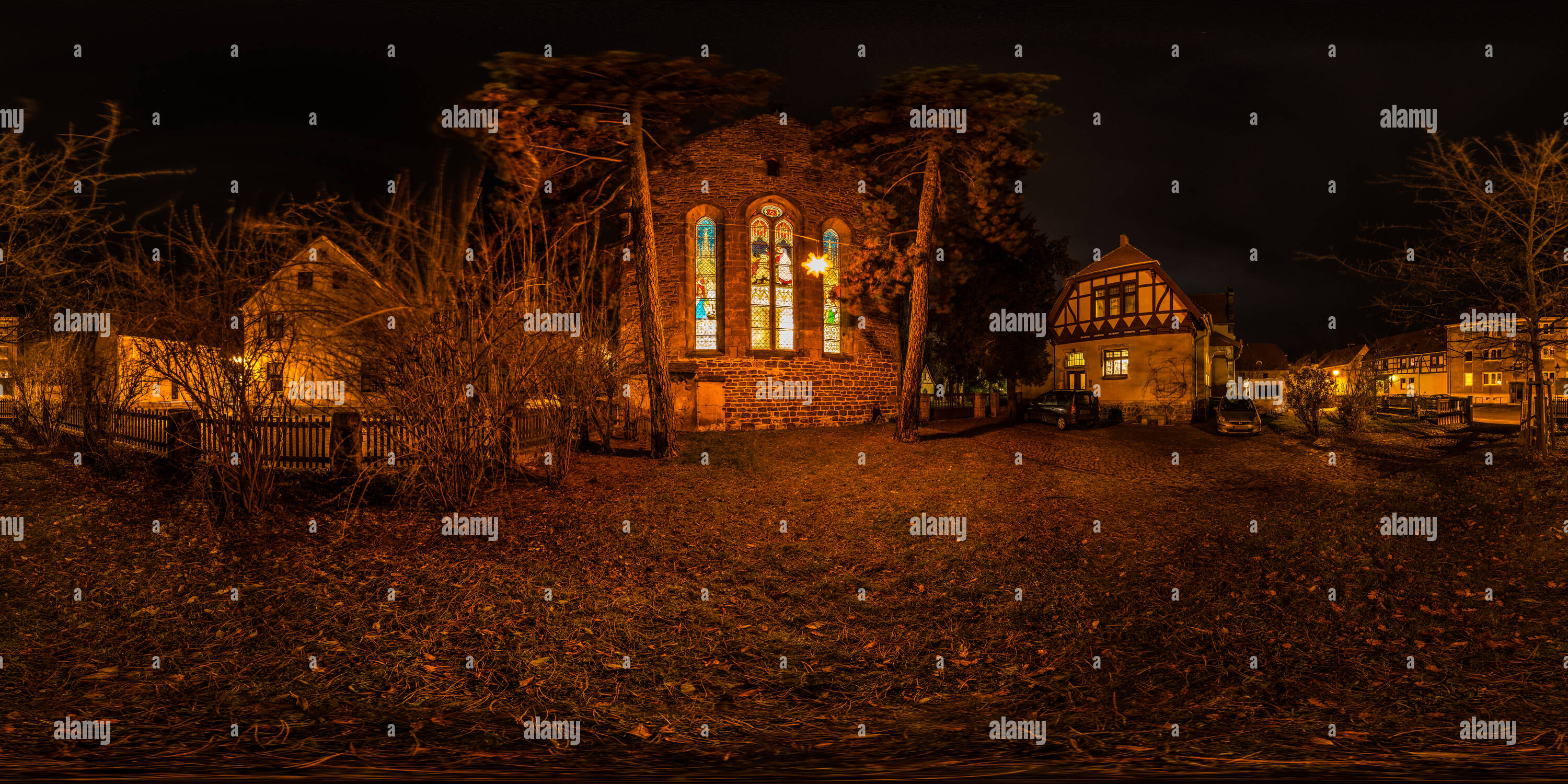 Visualizzazione panoramica a 360 gradi di Barby Johanniskirche 2