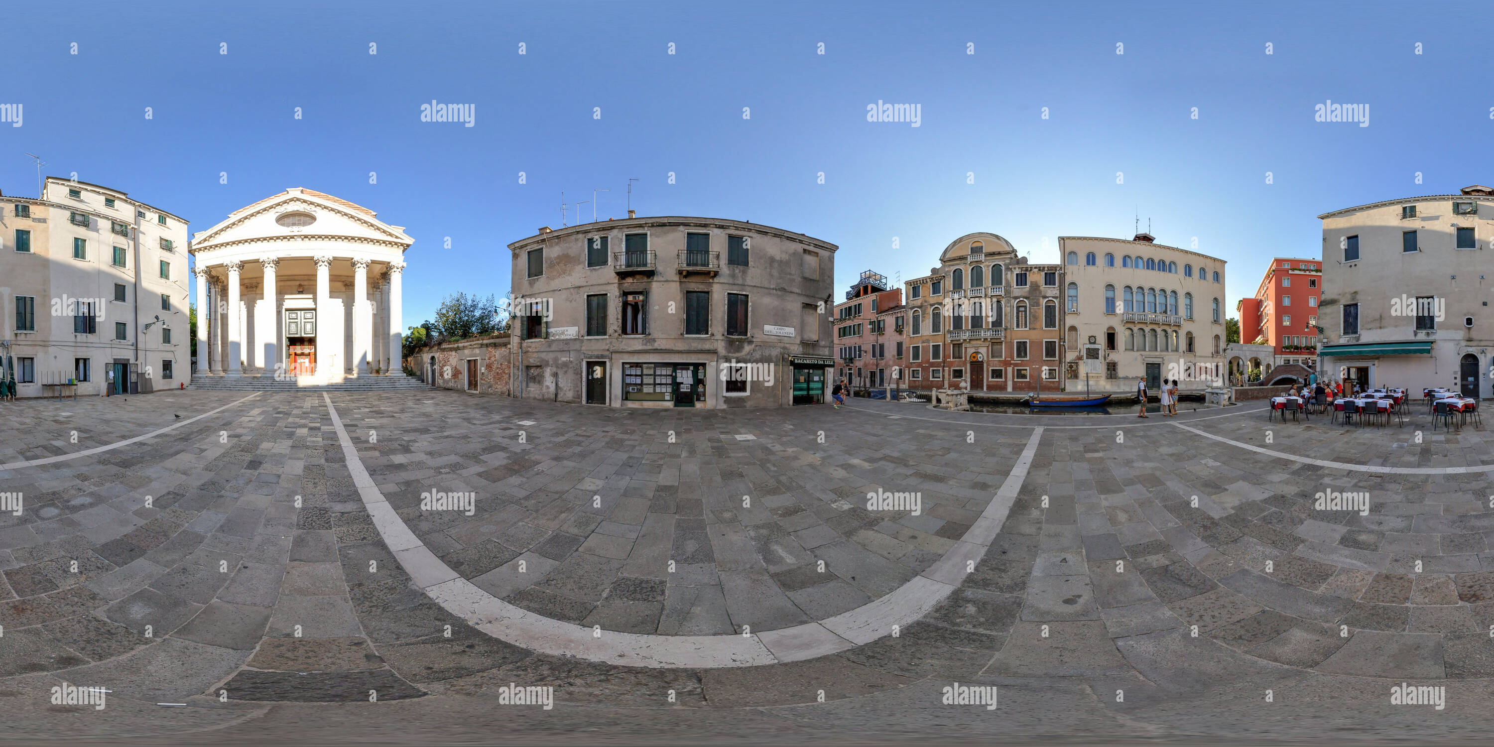 Visualizzazione panoramica a 360 gradi di Eglise San Nicola Da Tolentino Venezia Italie