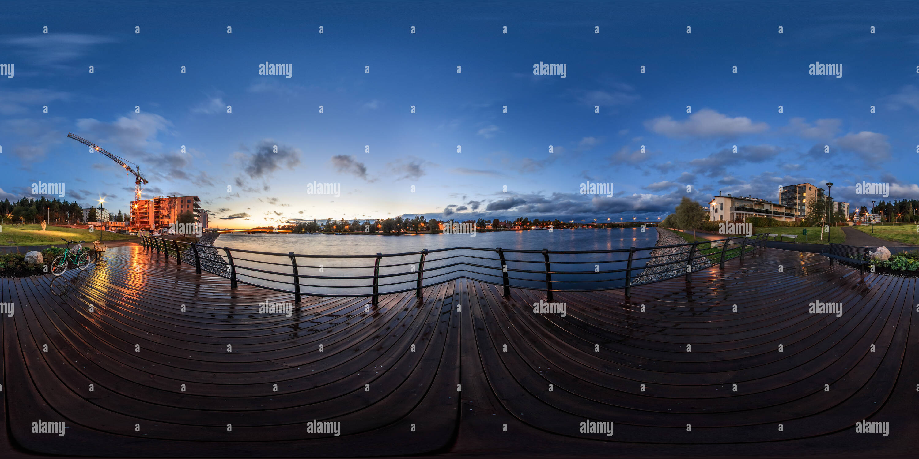 Visualizzazione panoramica a 360 gradi di Penttilänraitti