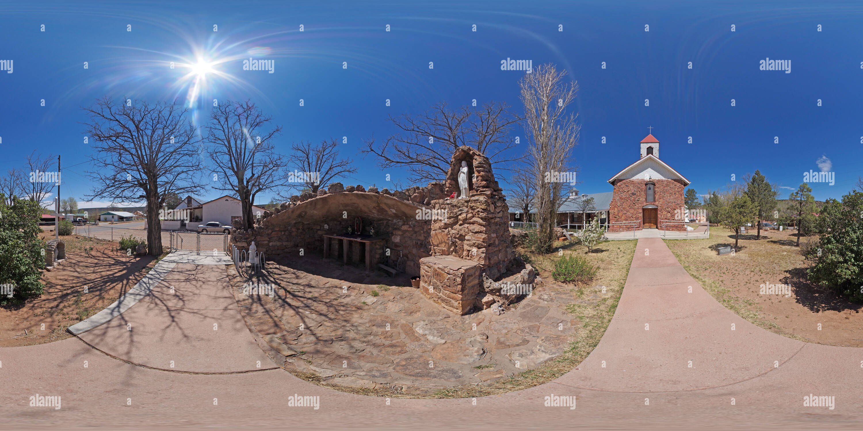 Visualizzazione panoramica a 360 gradi di Chiesa di Villanueva